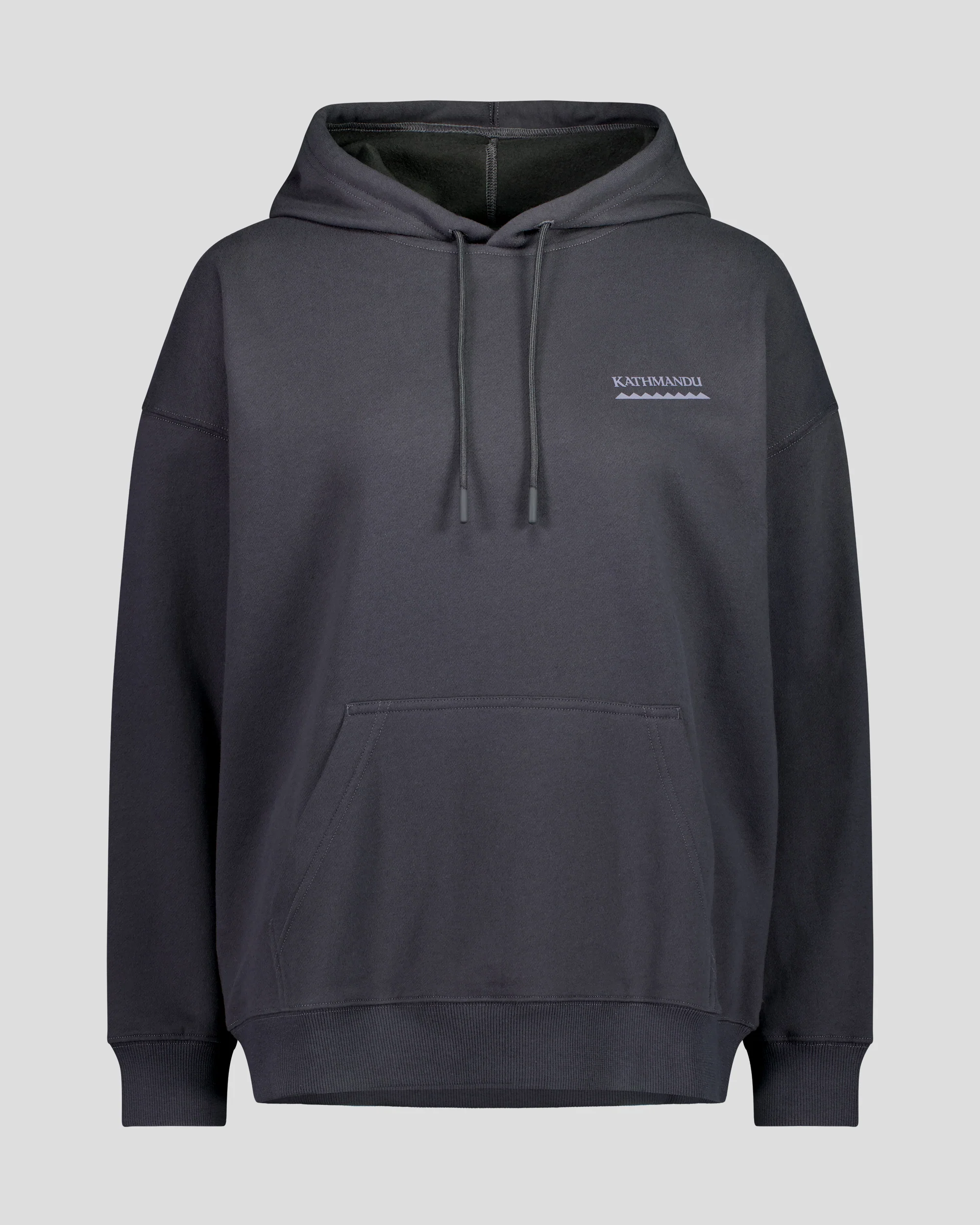 Women's Heritage Logo Slouchy Brushed Hoodie - Shale - Image 3