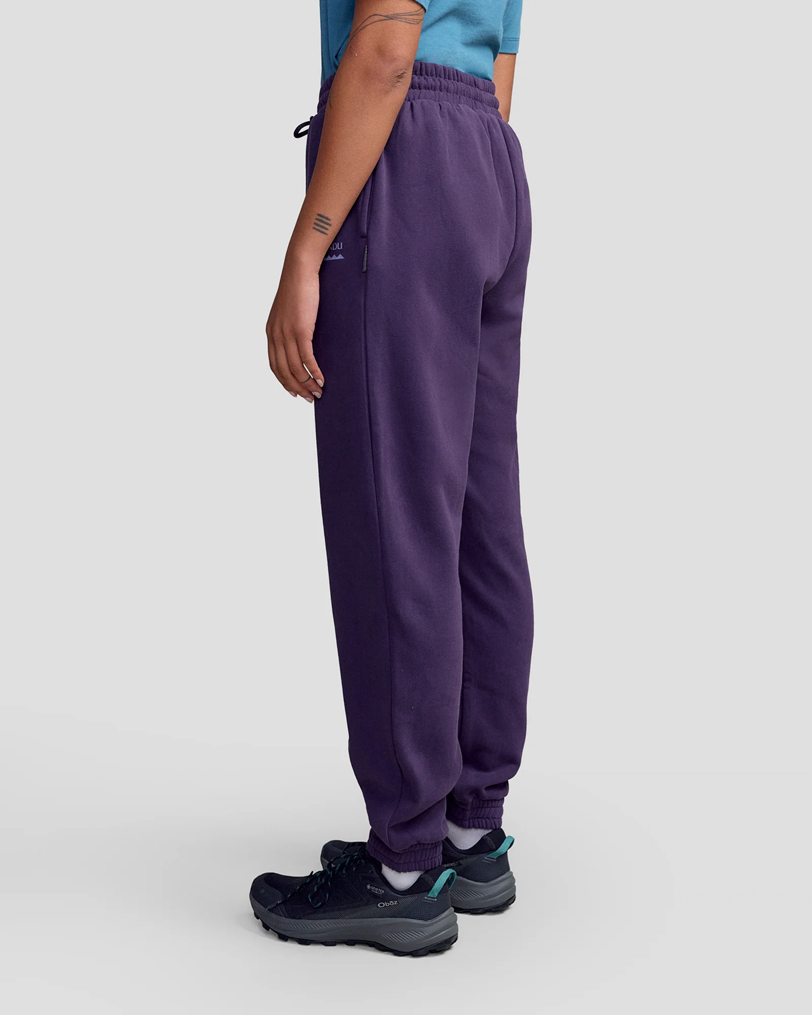 Heritage Logo Women's Slouchy Brushed Joggers - Orbit - Image 3
