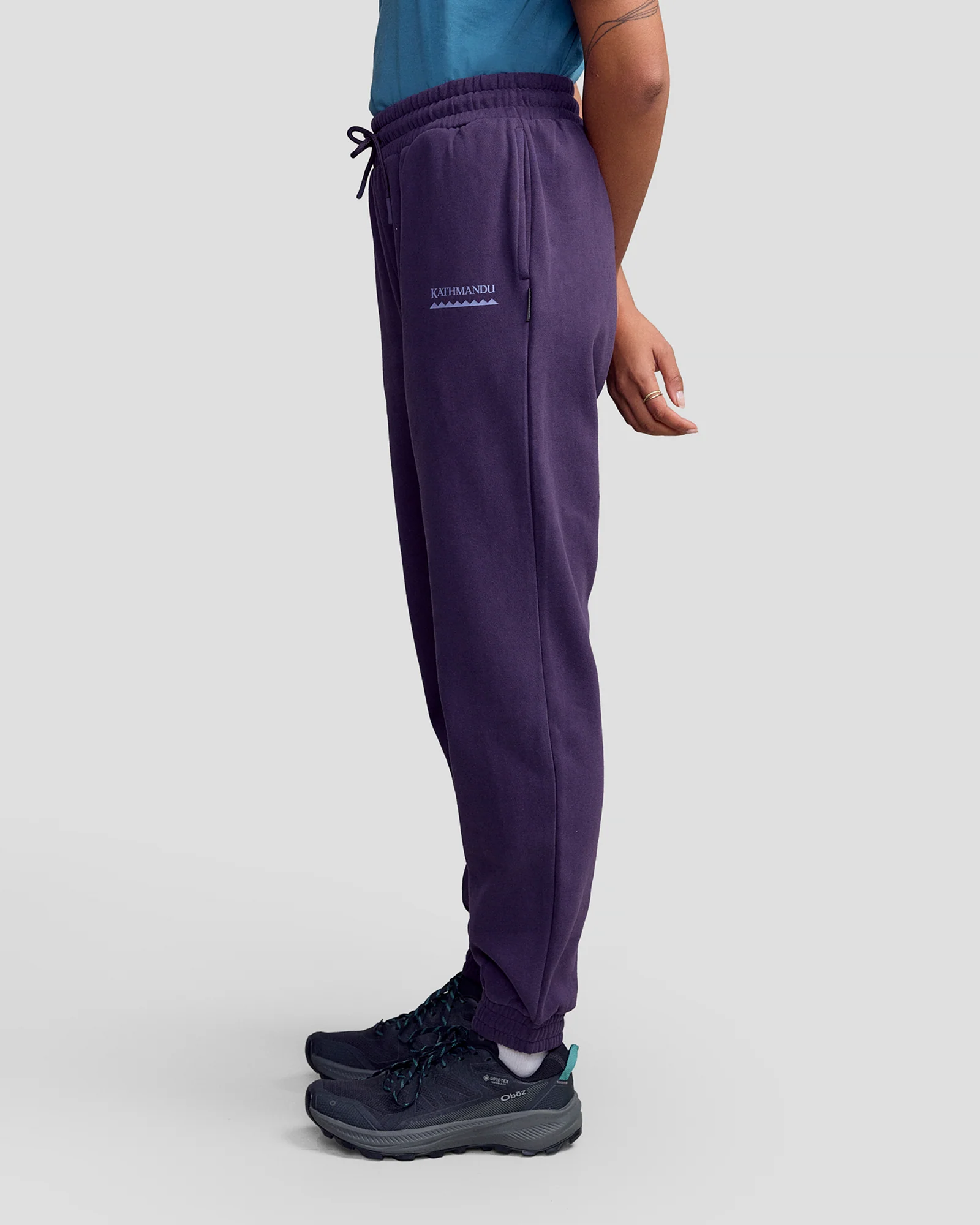 Heritage Logo Women's Slouchy Brushed Joggers - Orbit - Image 4