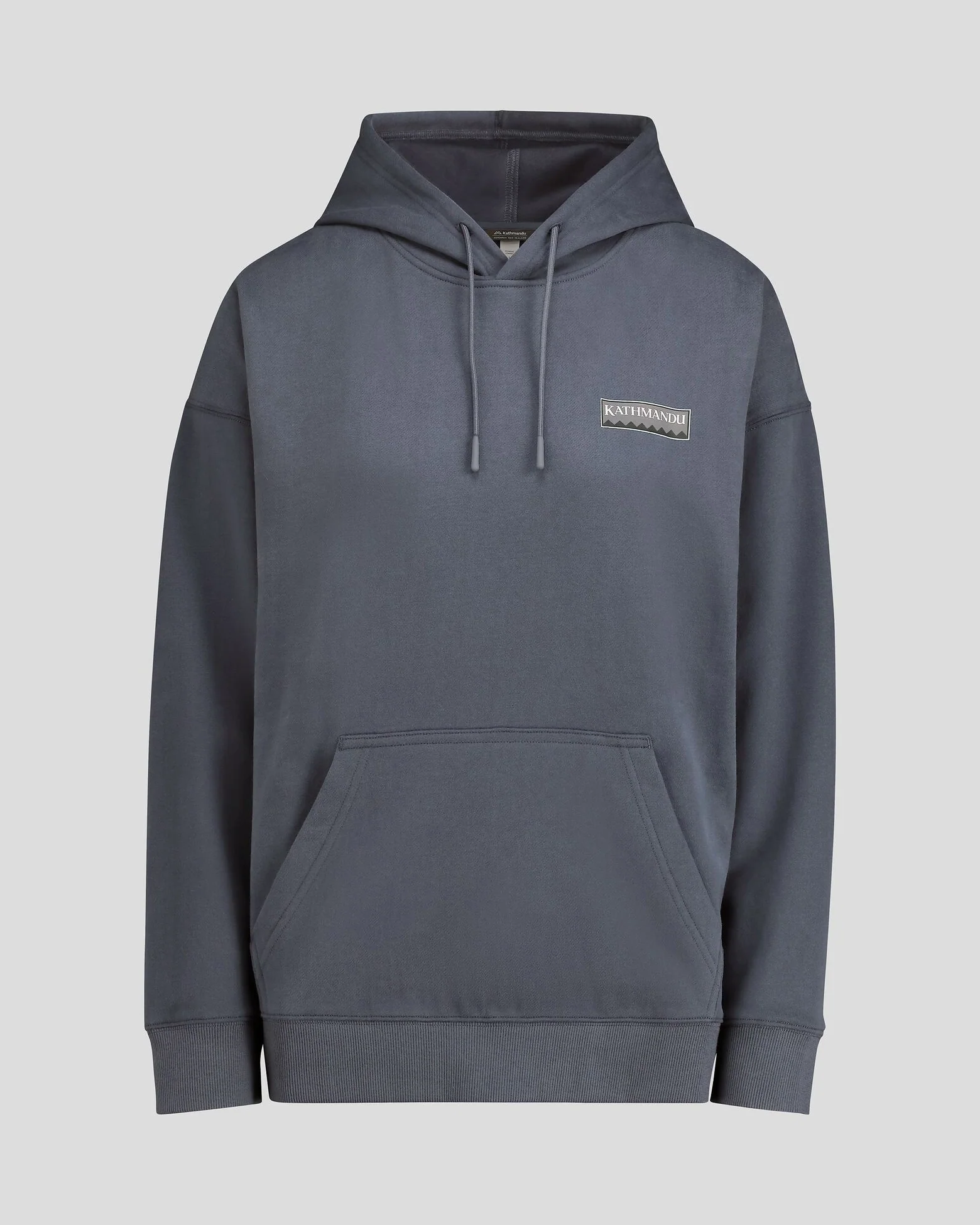 Women's Heritage Logo Slouchy LT BB Hoodie - Mid Navy - Image 6