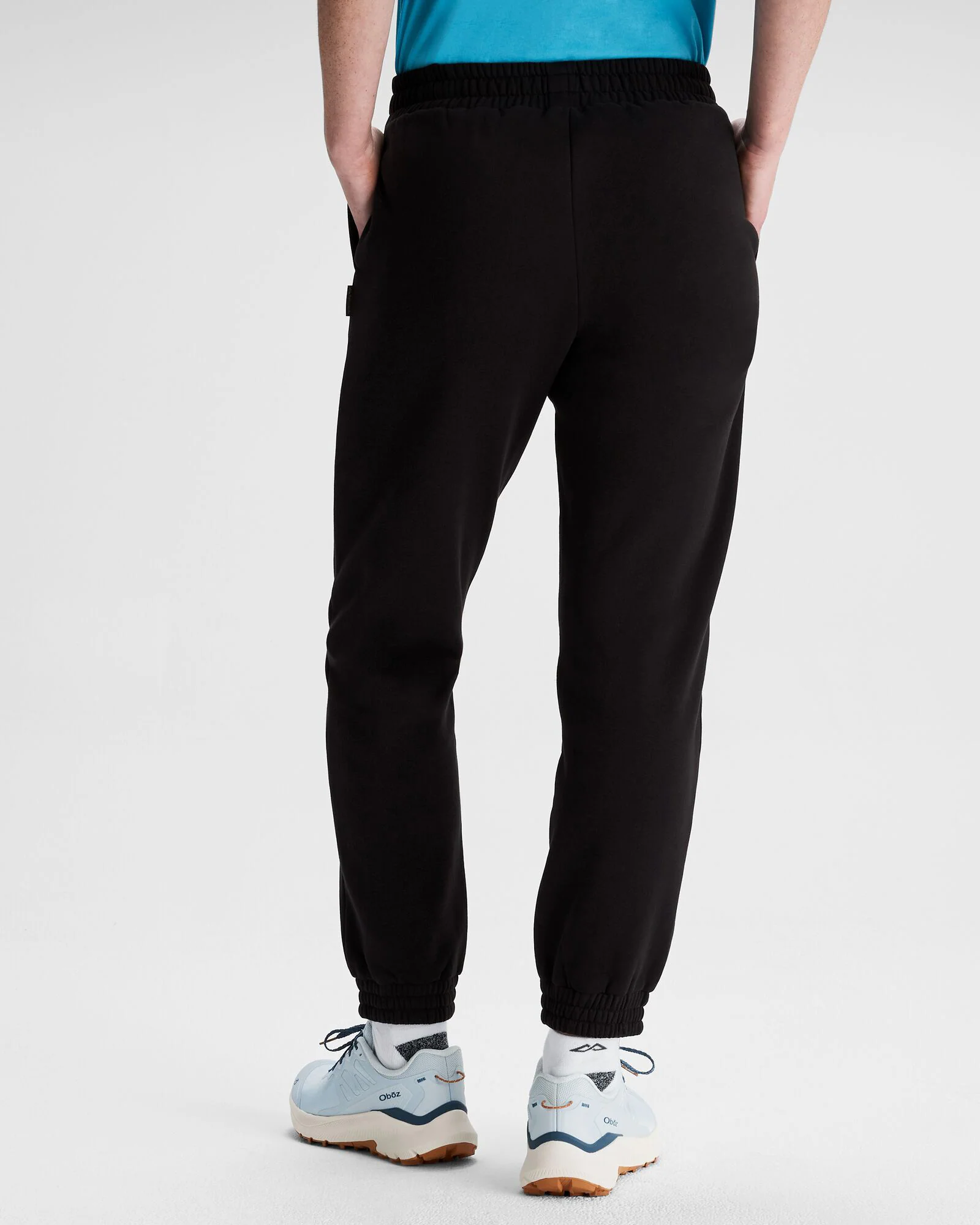 Women's Heritage Logo Slouchy LT BB Jogger Pants - Black Stingray - Image 3