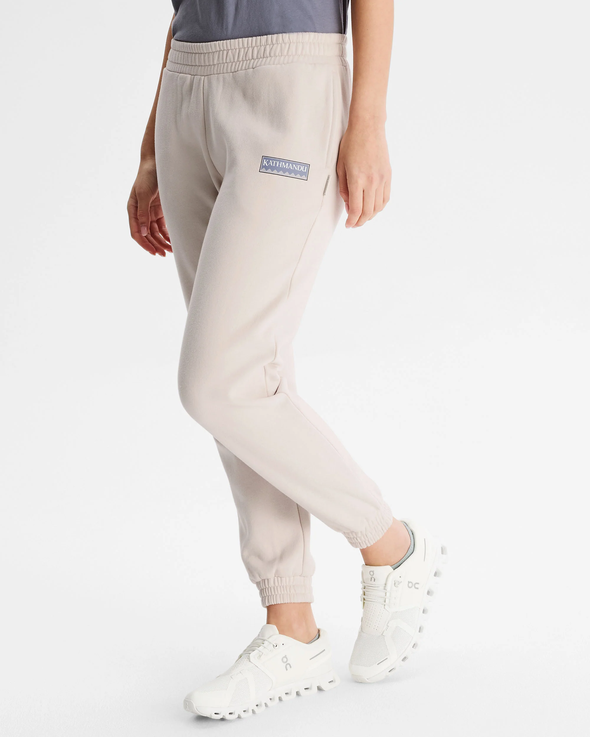 Women's Heritage Logo Slouchy LT BB Jogger Pants - Shroom - Image 2
