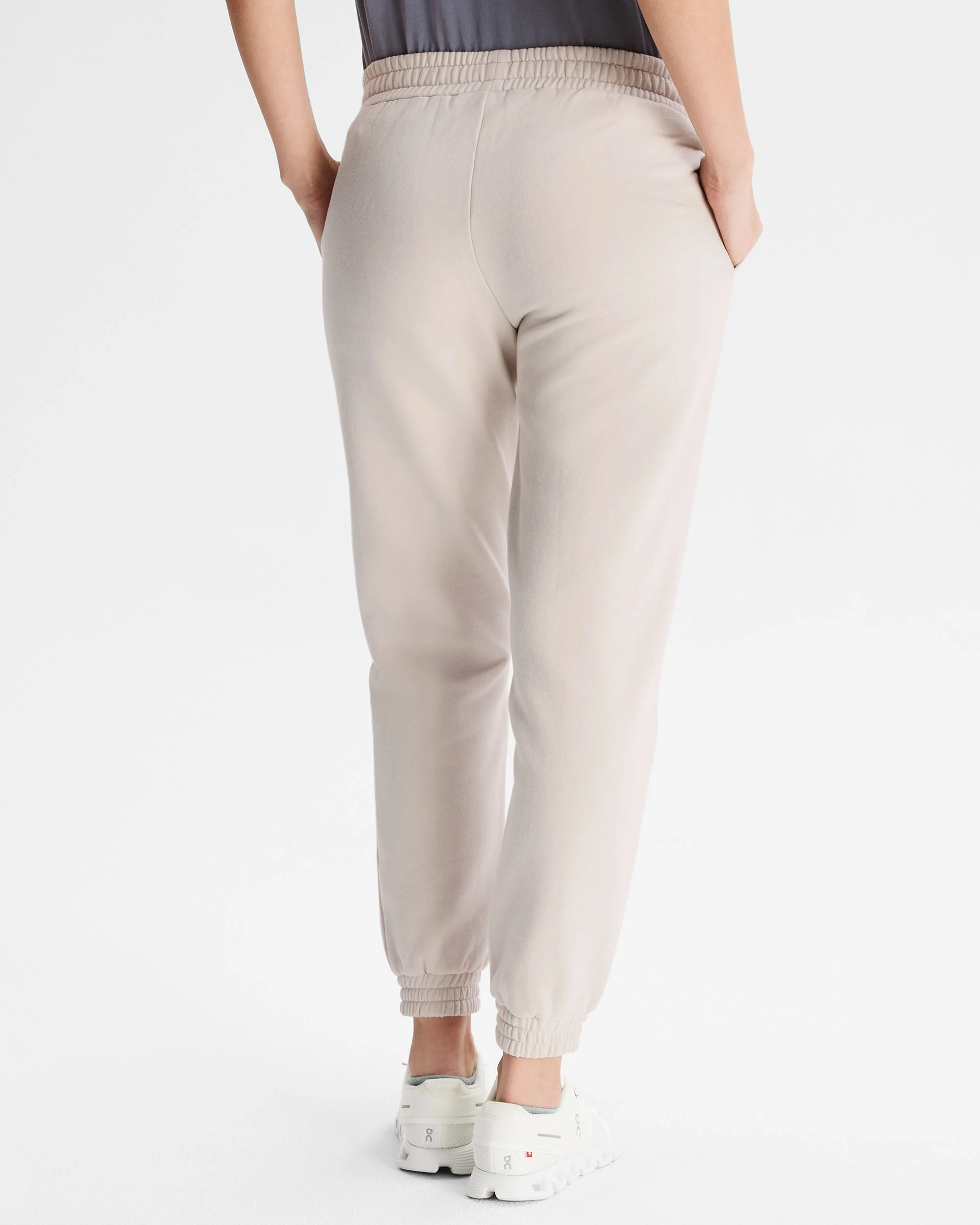 Women's Heritage Logo Slouchy LT BB Jogger Pants - Shroom - Image 3