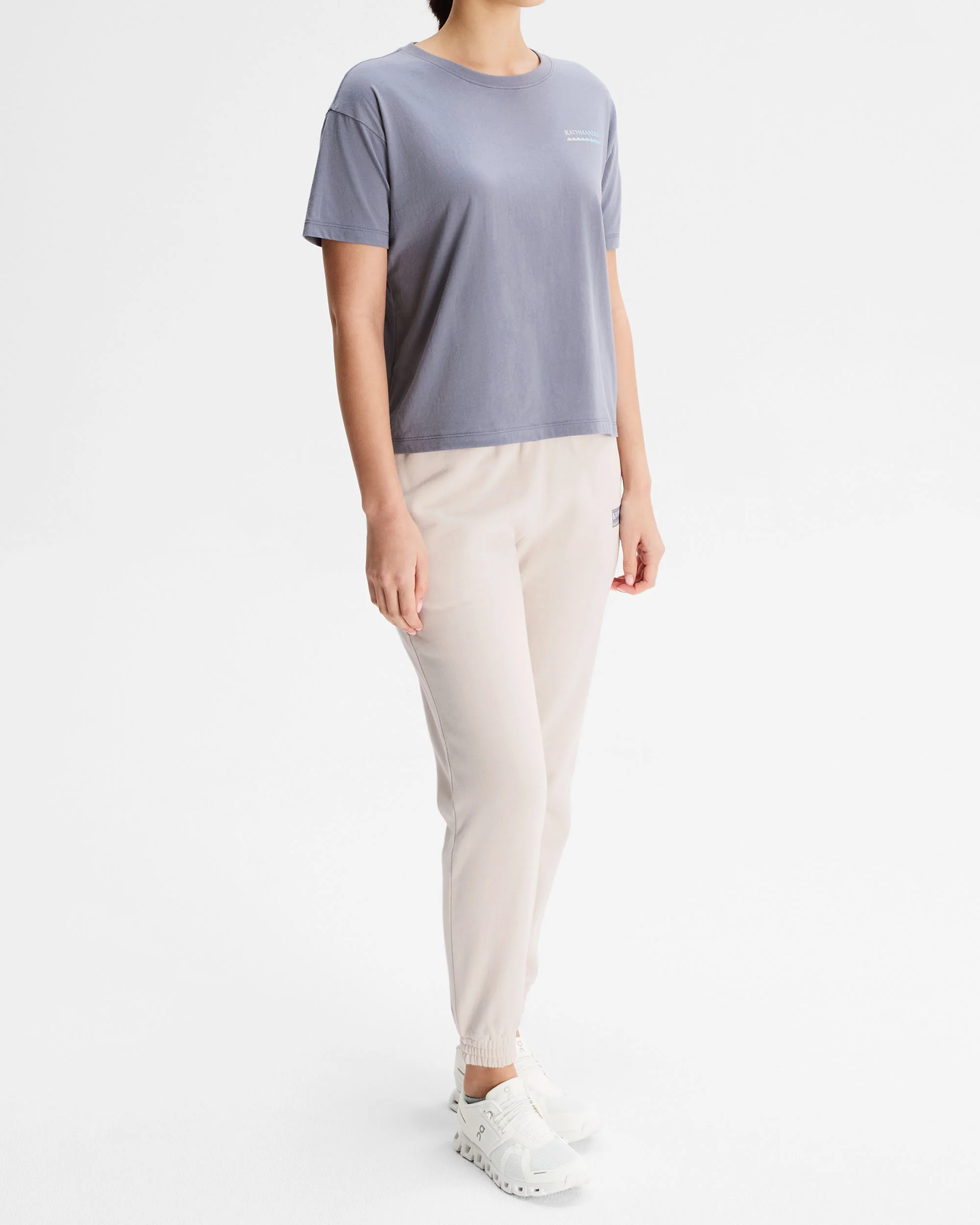 Women's Heritage Logo Slouchy LT BB Jogger Pants - Shroom - Image 5