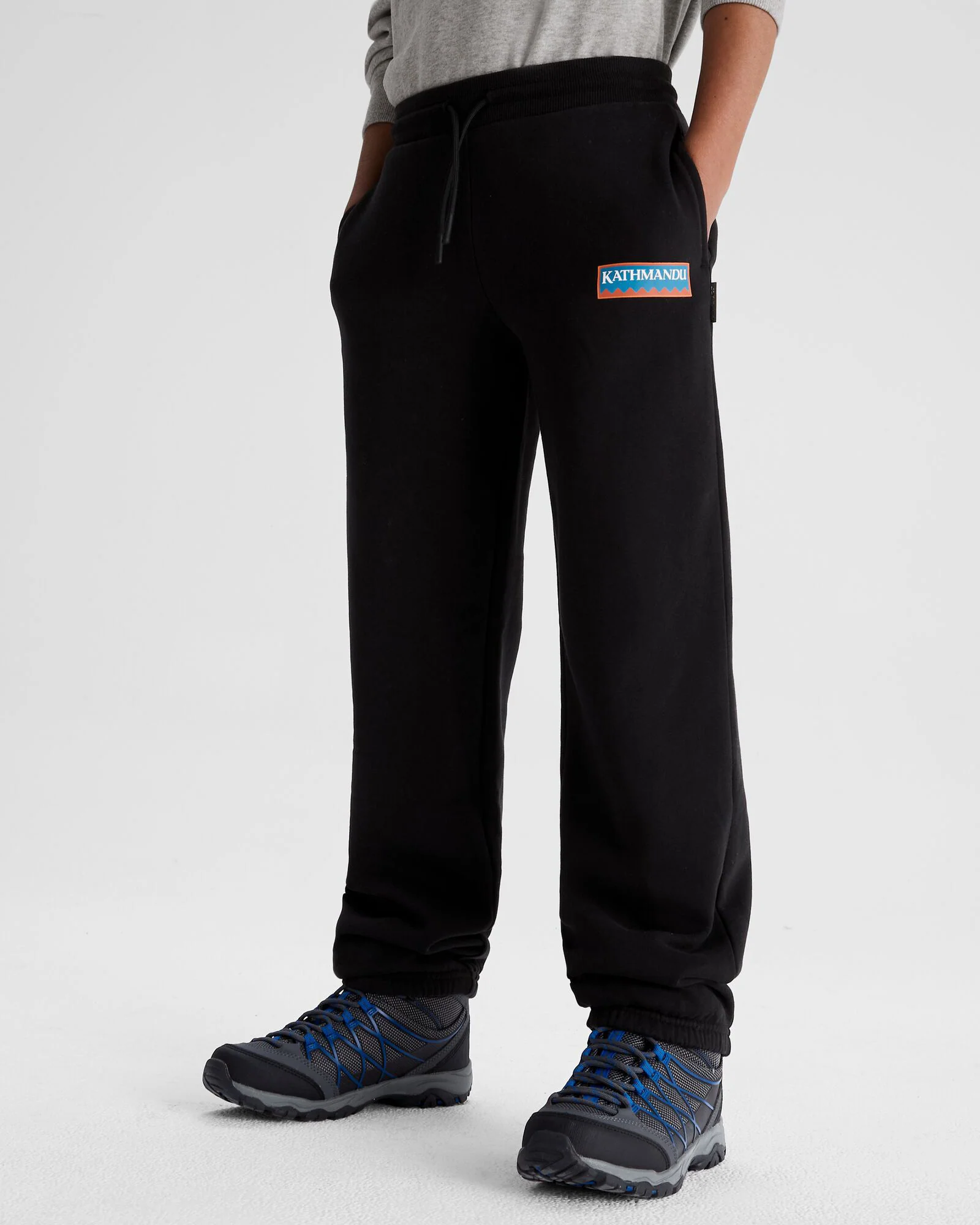 Youth Heritage Logo LT BB Jogger - Black Stingray - Image 3