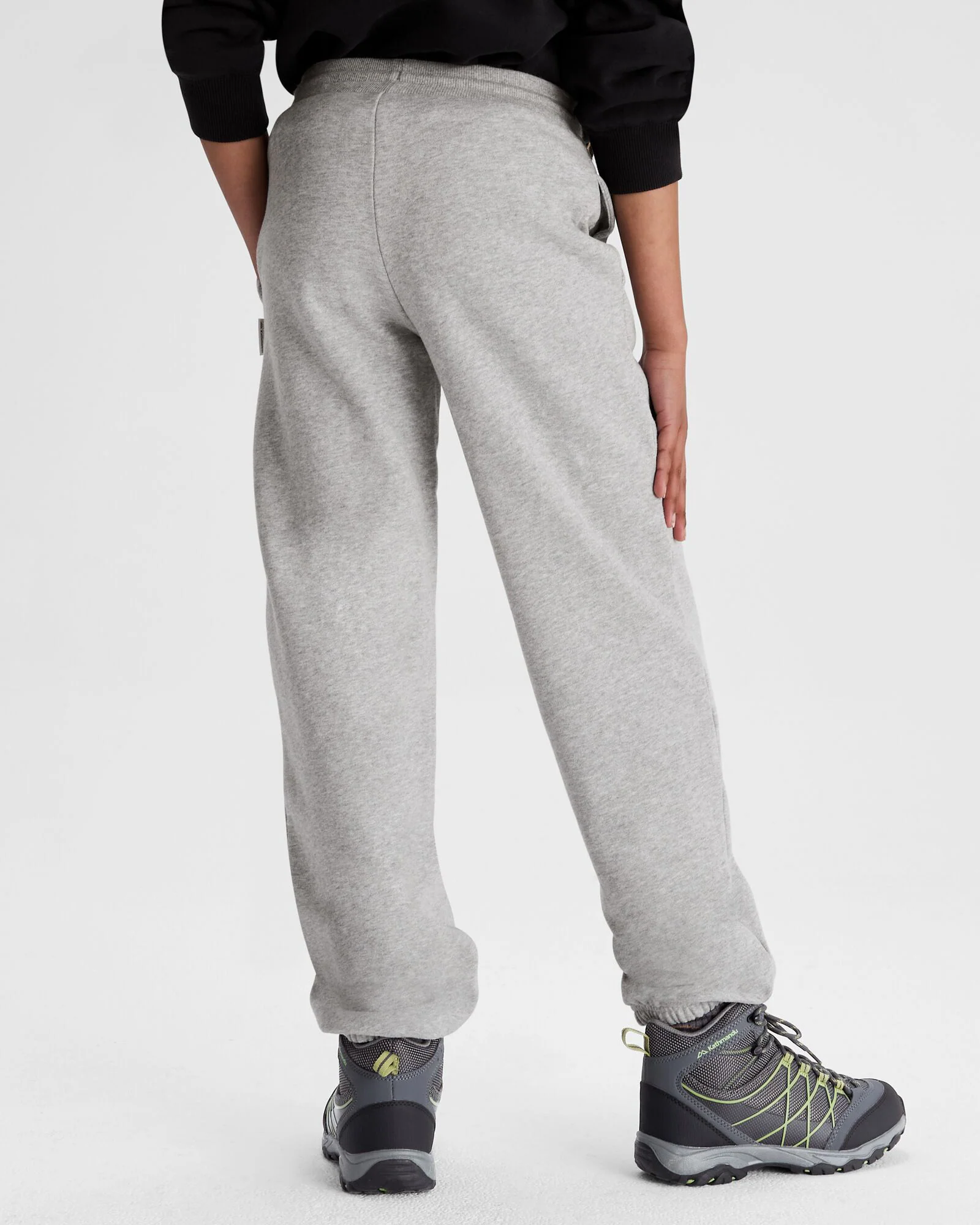 Youth Heritage Logo LT BB Jogger - Light Grey Marle - Image 4