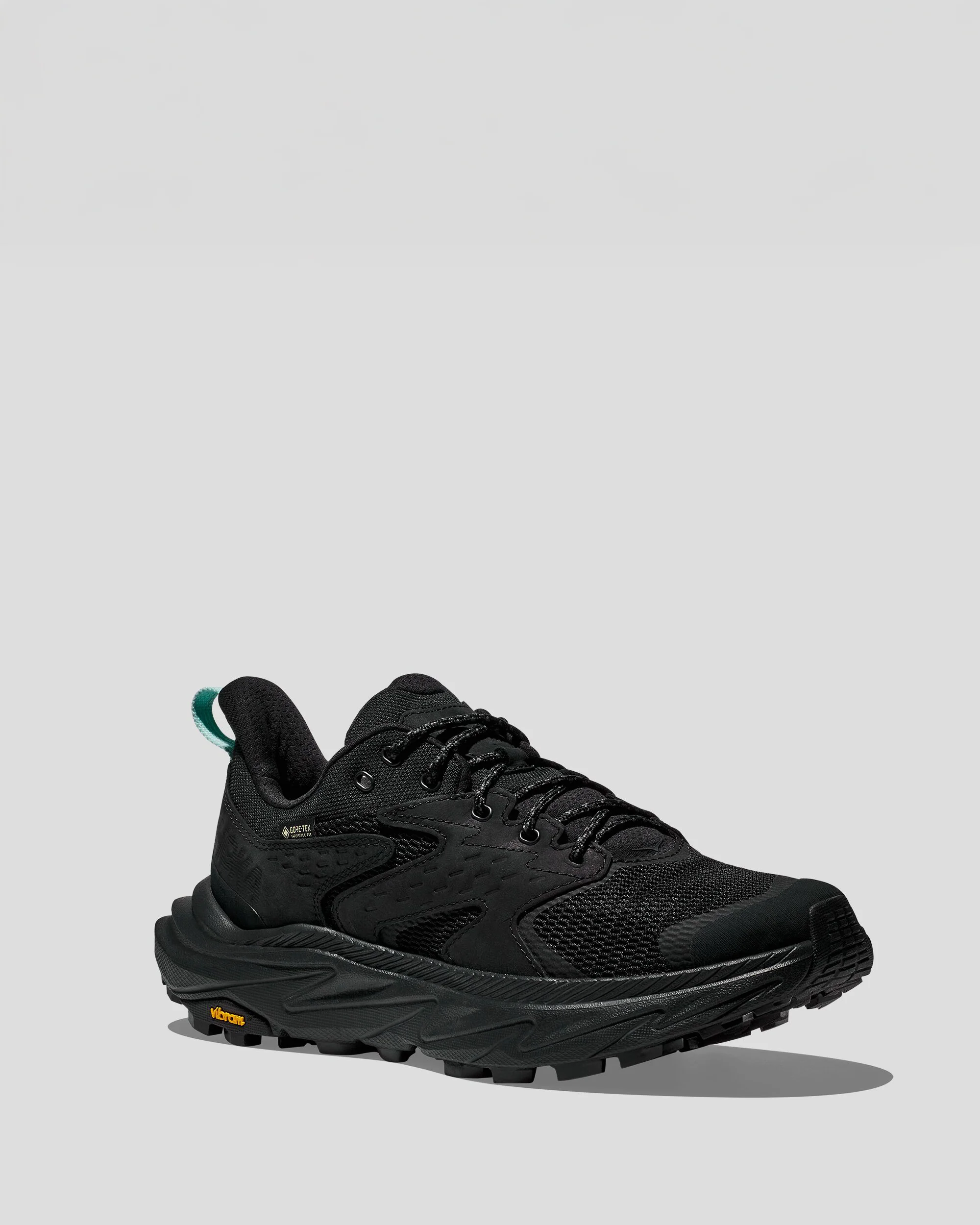 Women's Hoka Anacapa 2 Low GTX Hiking Shoes - Black - Image 6