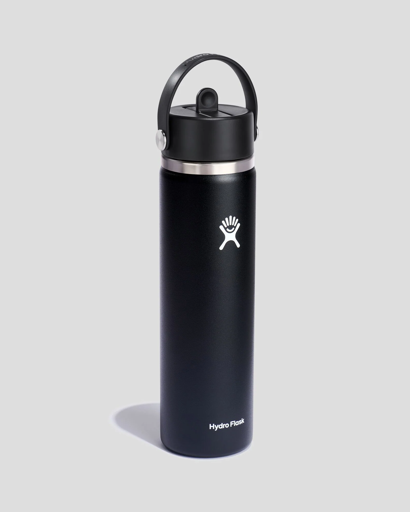 Hydro Flask Wide Flex Straw Bottle 710 ml - Black - Image 2