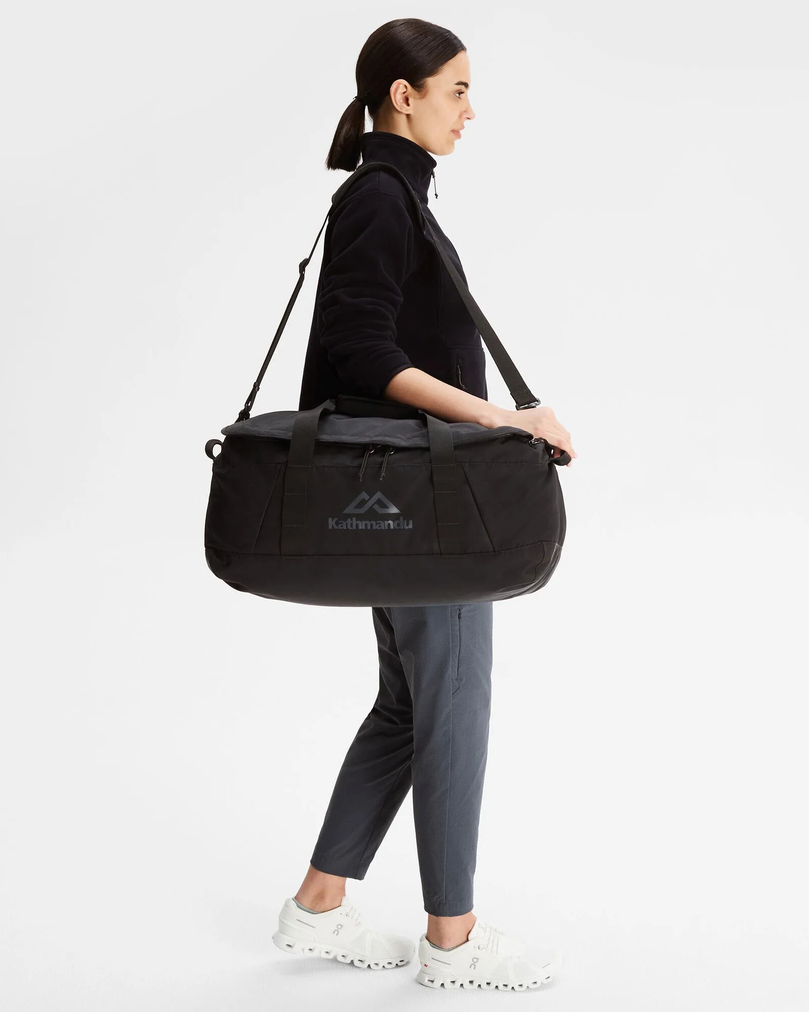 Indus Base Duffel - 50L - Black Stingray - Image 3