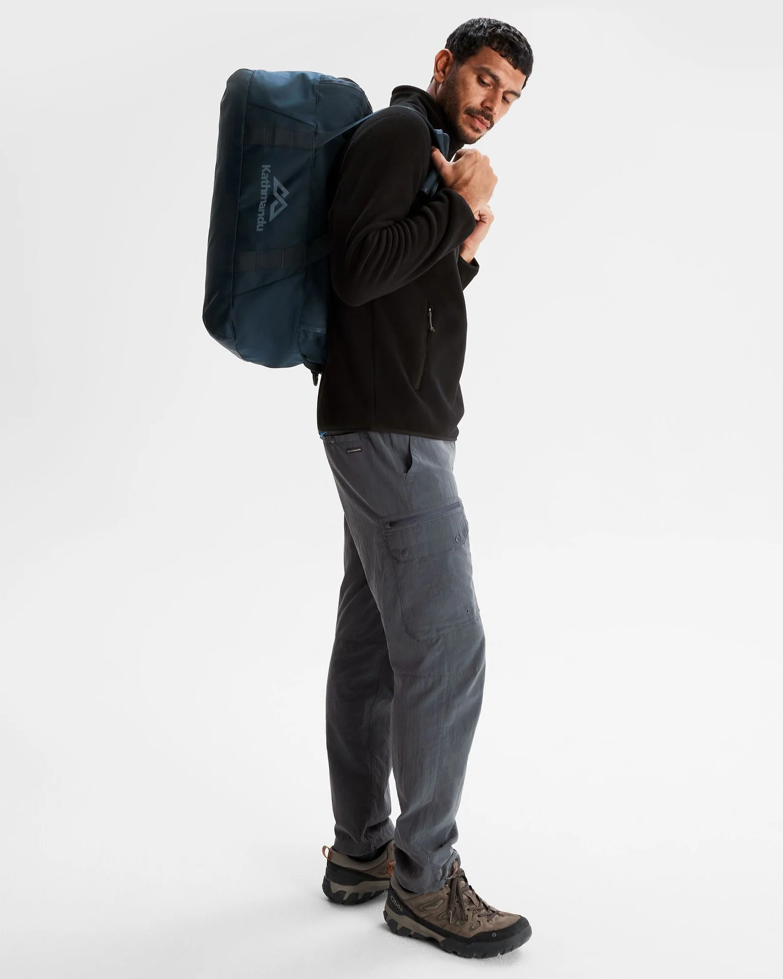 Indus Base Duffel - 50L - Pure Navy - Image 4