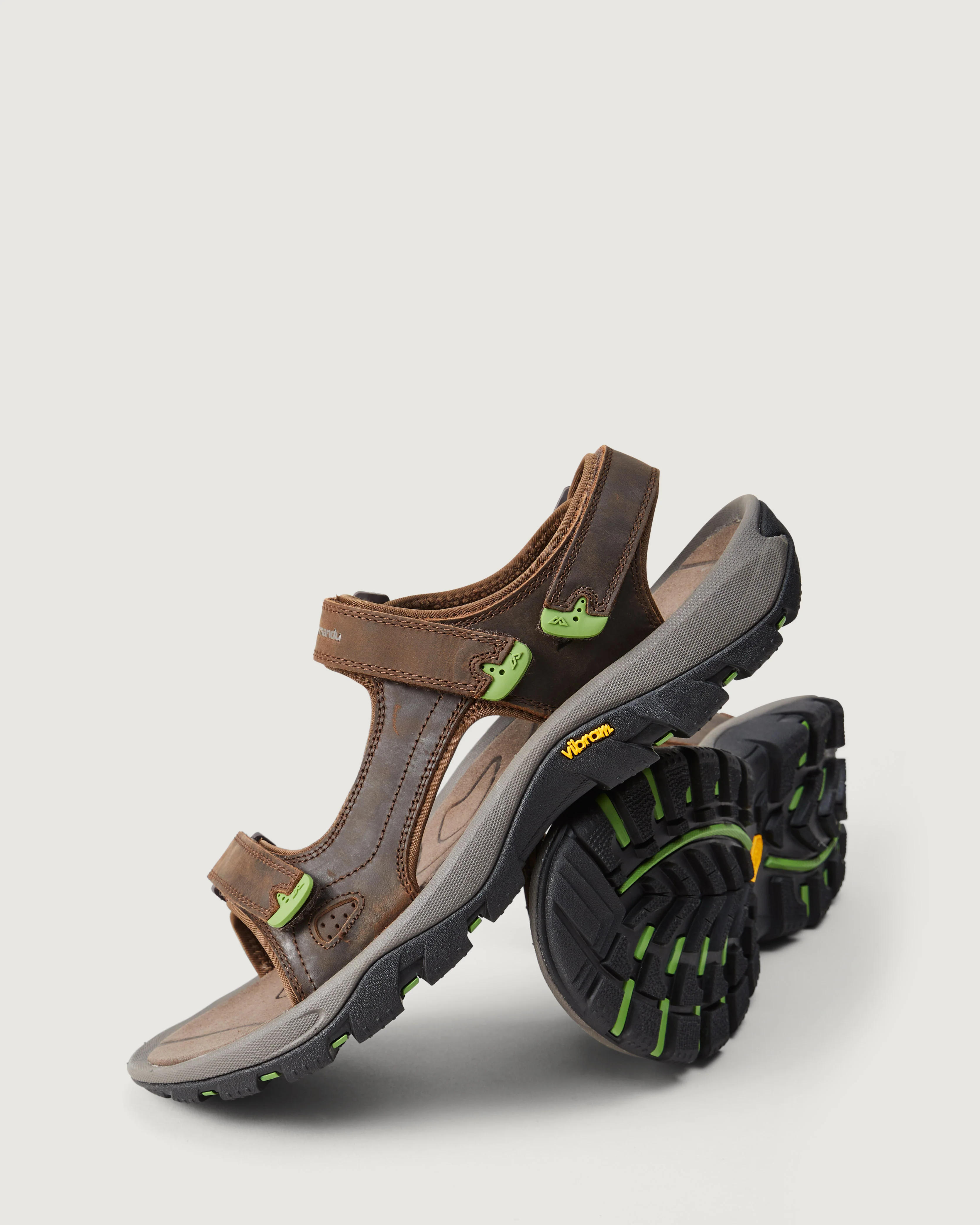 Men's Ingott Sandals - Dark Brown - Image 4