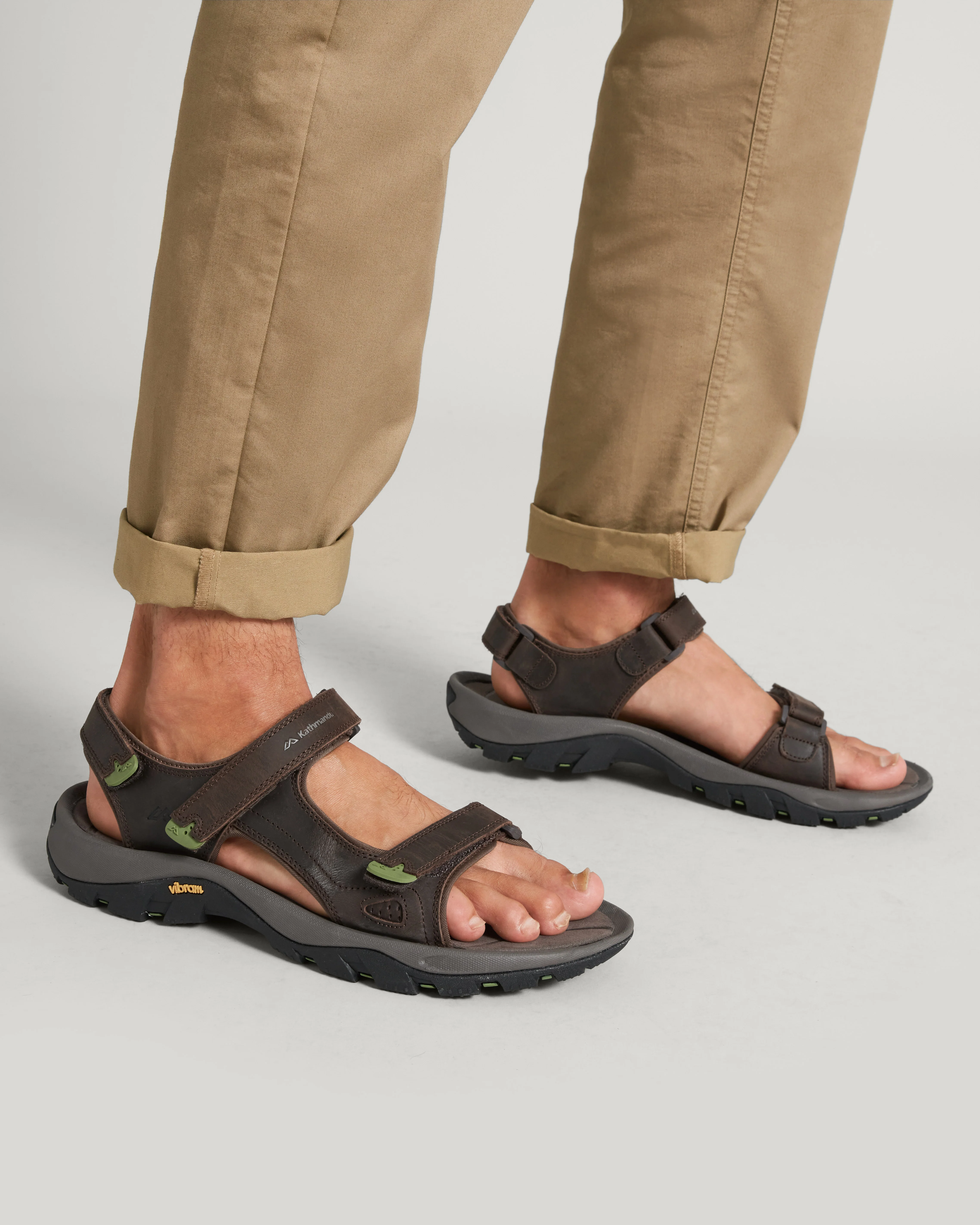 Men's Ingott Sandals - Dark Brown - Image 6
