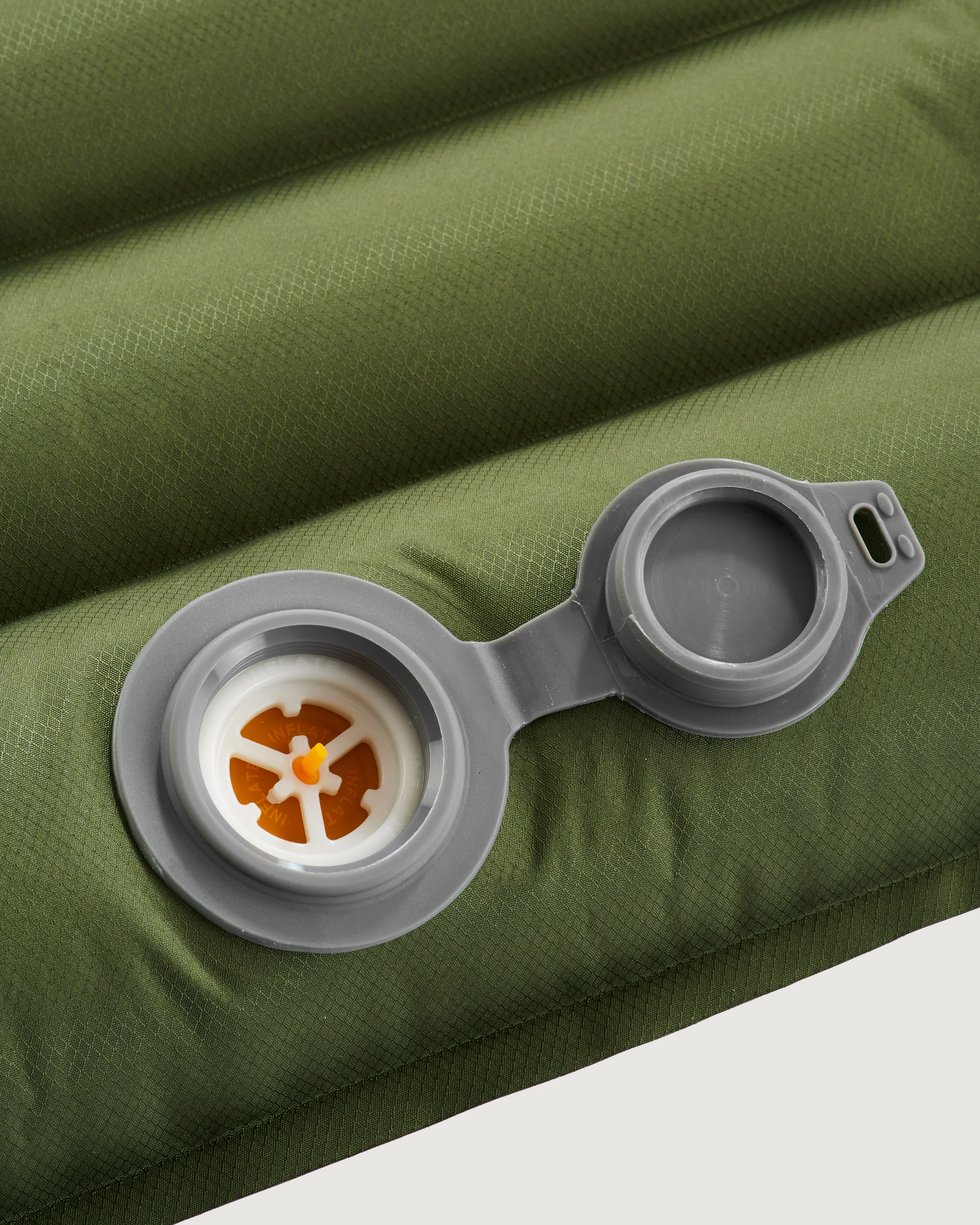 Insulated Air Mat with Pillow - Moss/Granite - Image 6