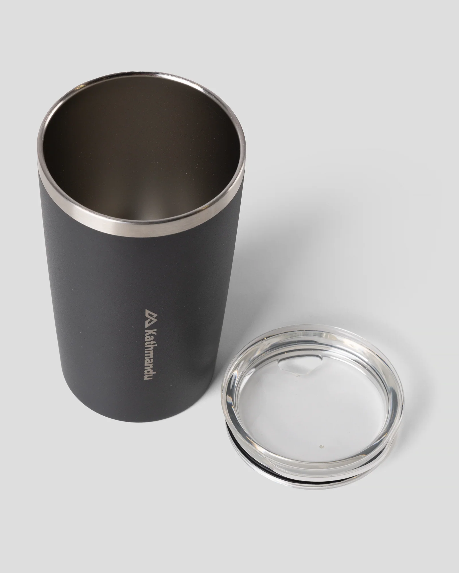 Insulated Coffee Tumbler - 355ml - Black Stingray - Image 2