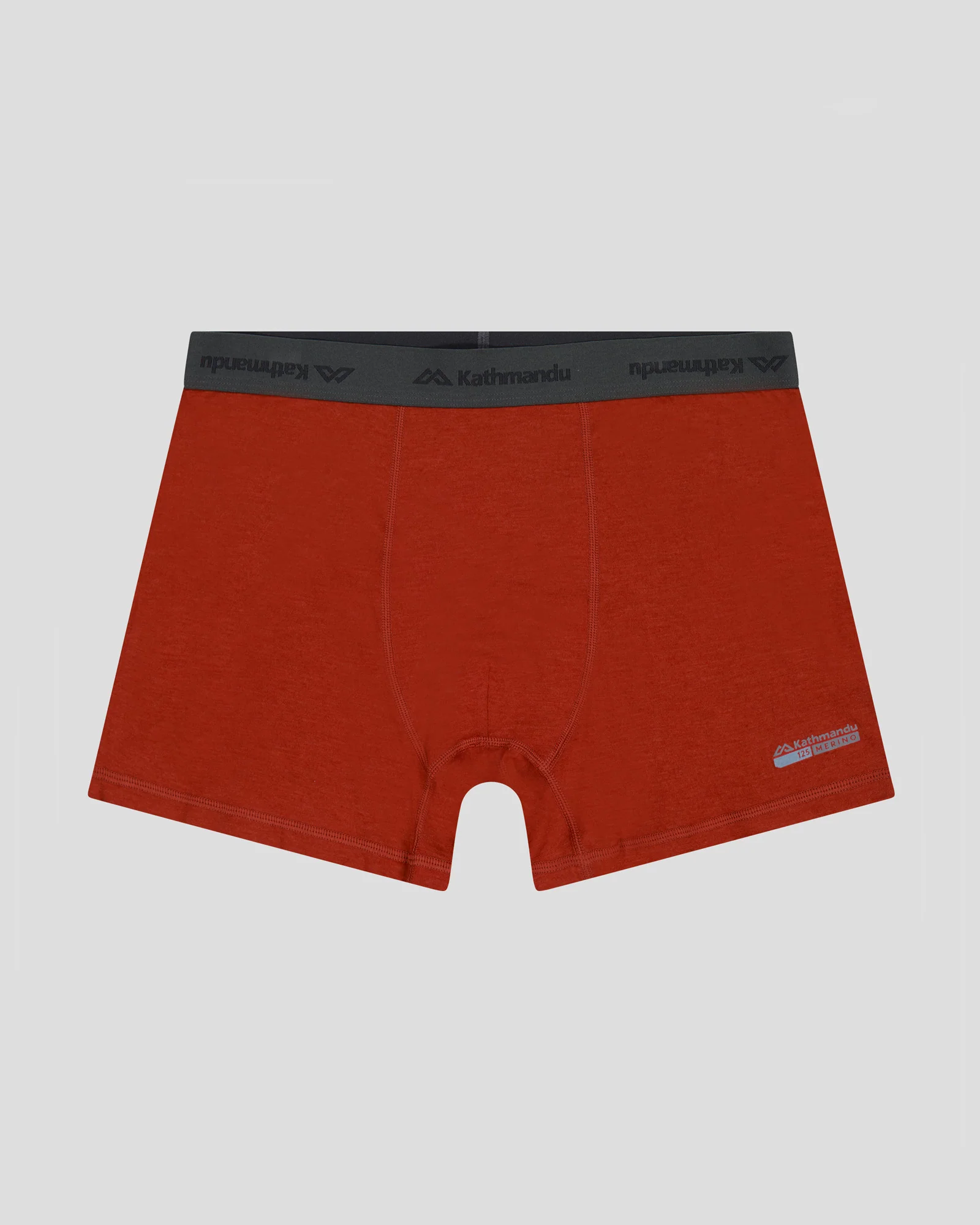 Men's K-Merino 125 4.5 inch Boxer - Redwood - Image 3