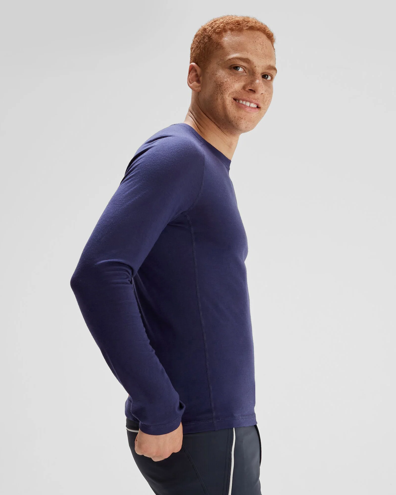 Men's K-Merino 125 Baselayer Top - Dark Horizon - Image 3