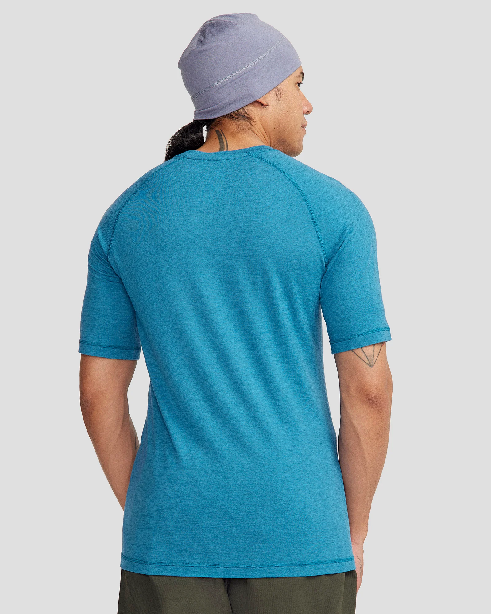 Men's K-Merino 125 Baselayer T-shirt - Dark Eddy - Image 3