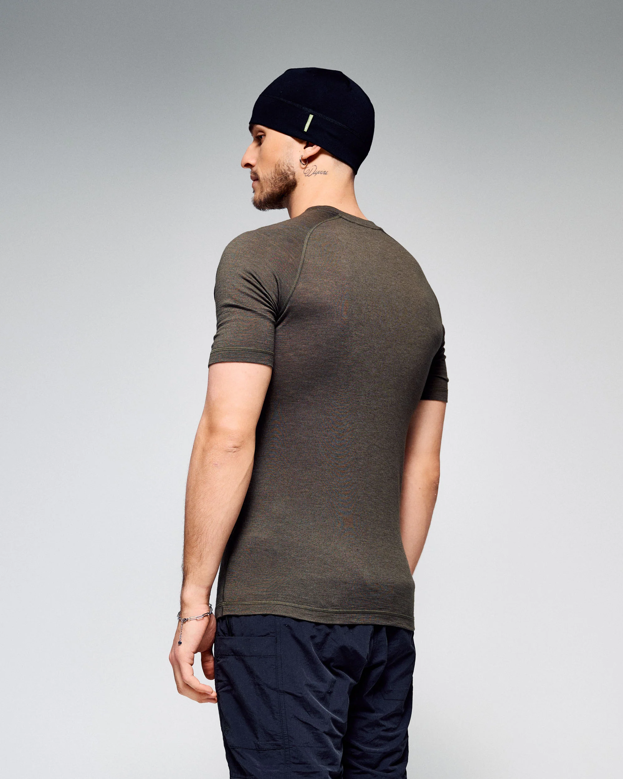 Men's K-Merino 125 Baselayer S/S Tee - Light Moss - Image 3