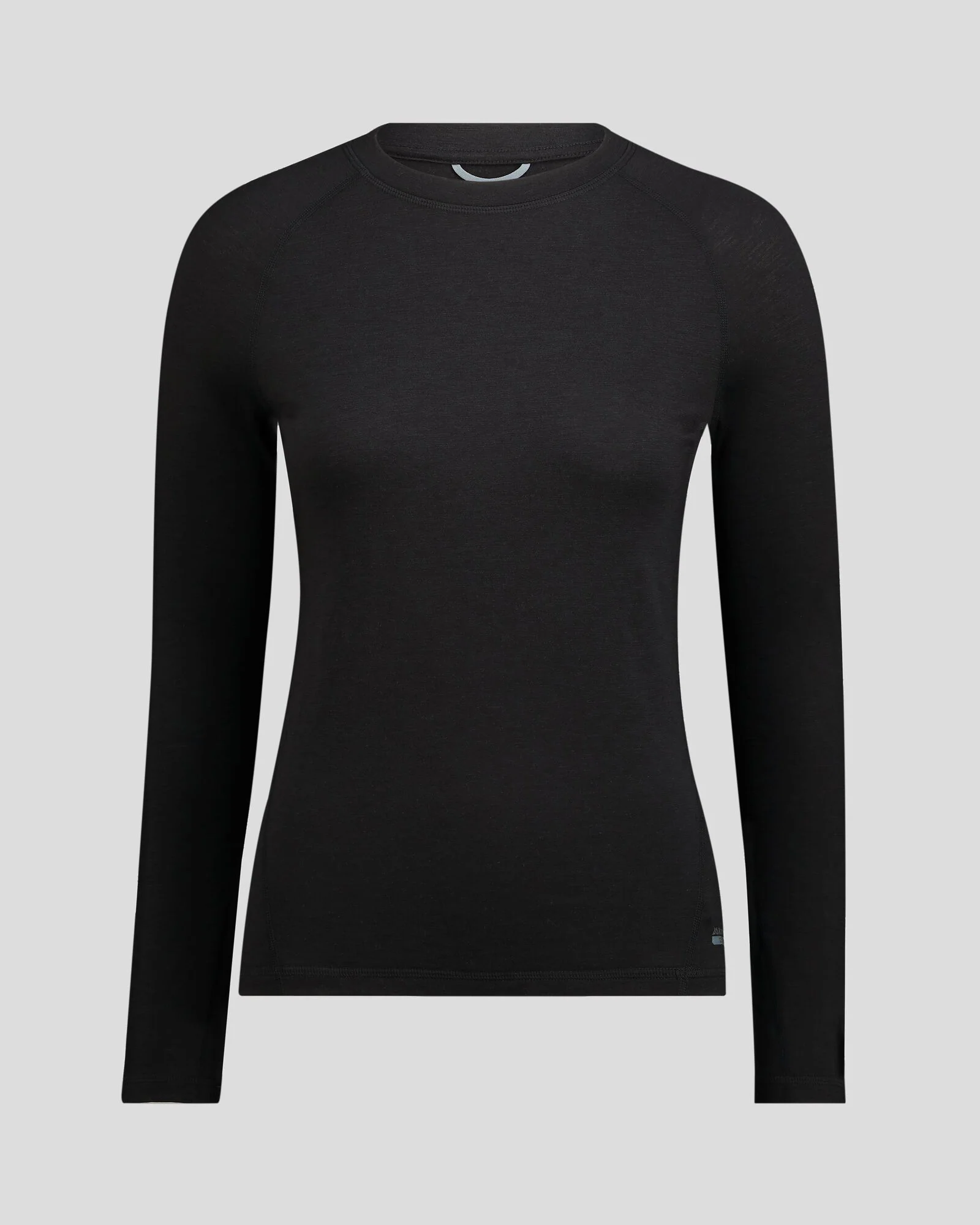 Women's K-Merino 125 Baselayer Top - Black Stingray - Image 5