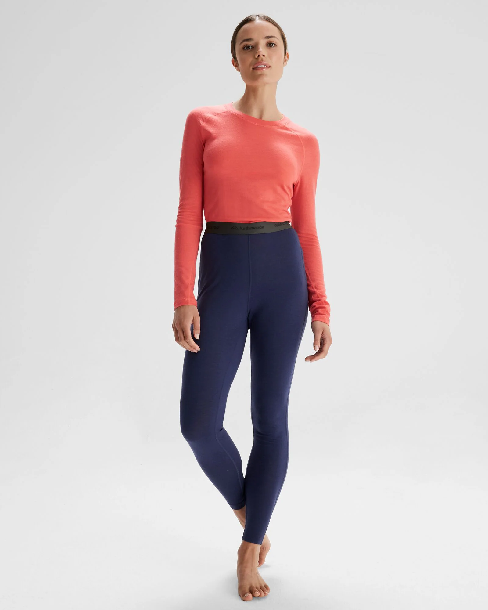 Women's K-Merino 125 Baselayer Leggings - Dark Horizon - Image 2