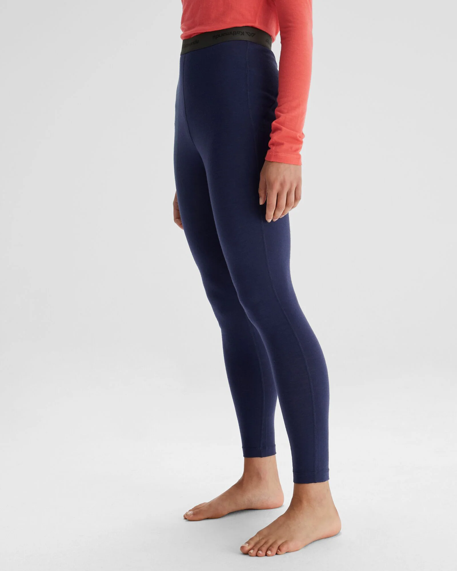 Women's K-Merino 125 Baselayer Leggings - Dark Horizon - Image 3