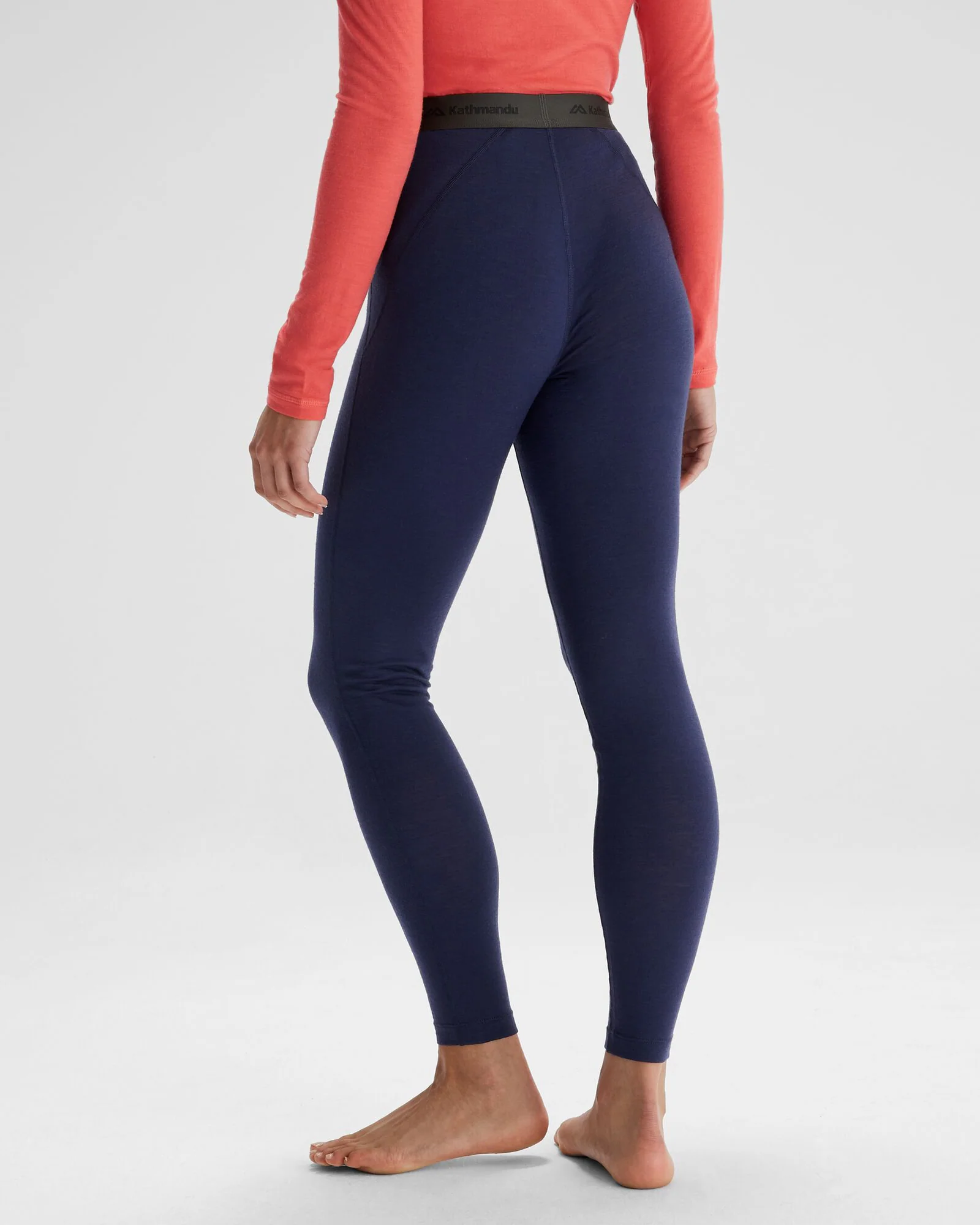 Women's K-Merino 125 Baselayer Leggings - Dark Horizon - Image 4