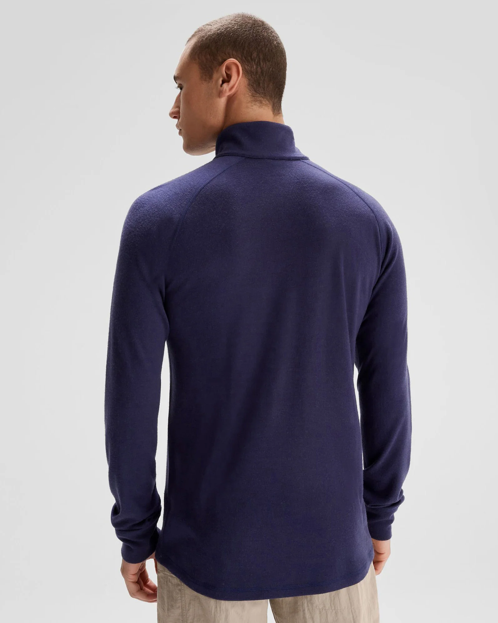 Men's K-Merino 250 Quarter Zip Long Sleeve - Dark Horizon - Image 4