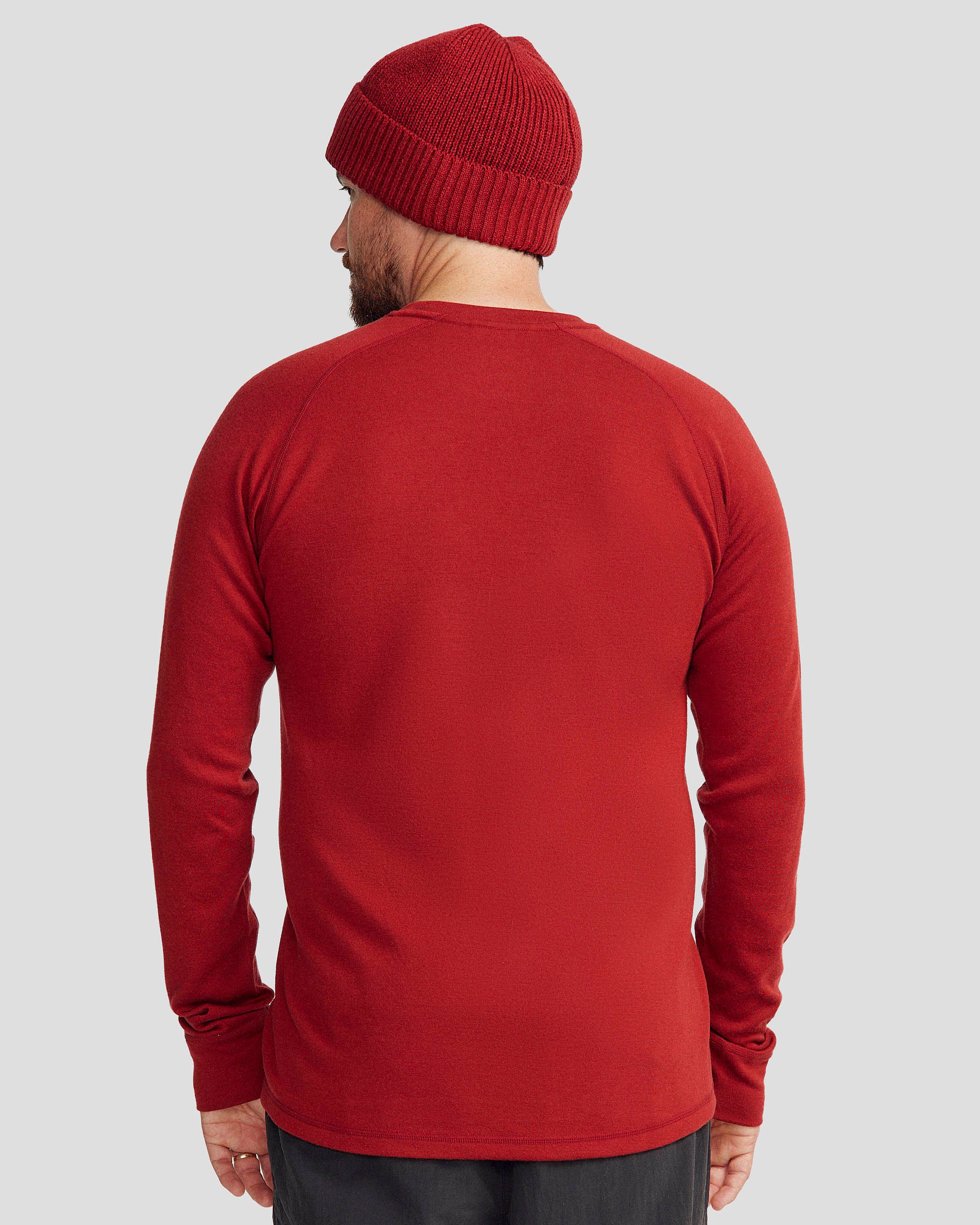 Men's K-Merino 250 Long Sleeve Top  - Pinot - Image 3