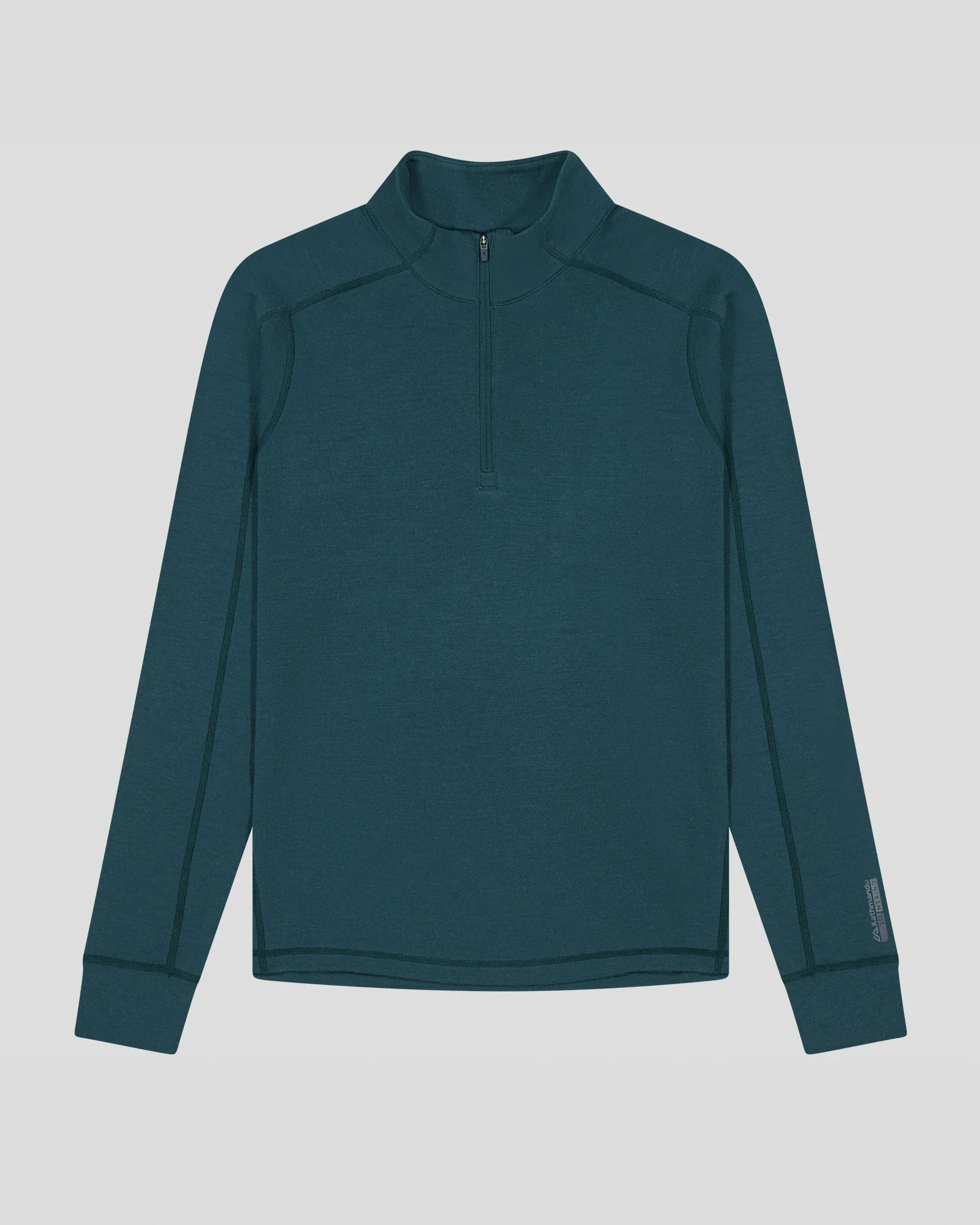 Women's K-Merino 250 Quarter Zip Top  - Deep Forest - Image 4