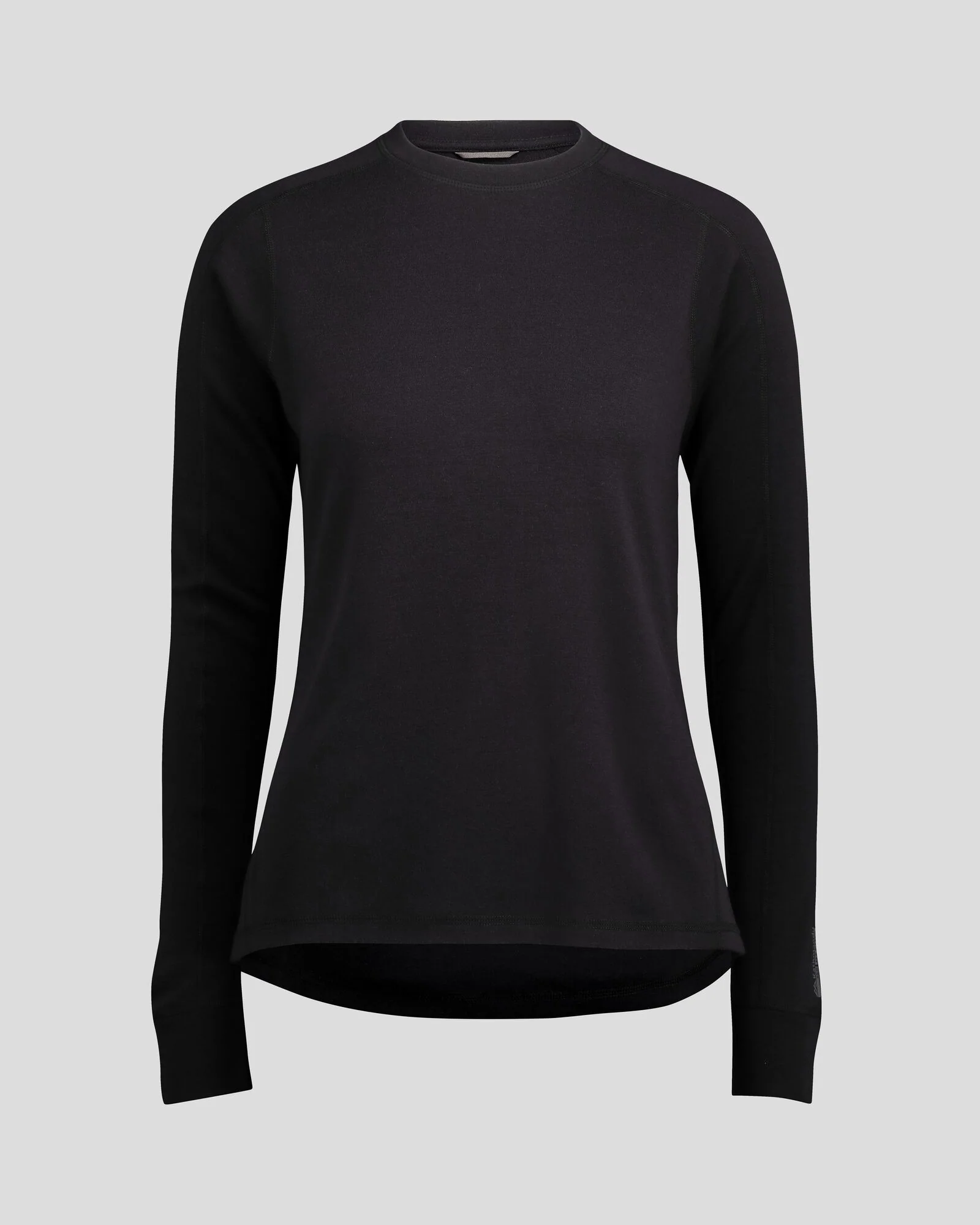 Women's K-Merino 250 Long Sleeve Top  - Black Stingray - Image 5