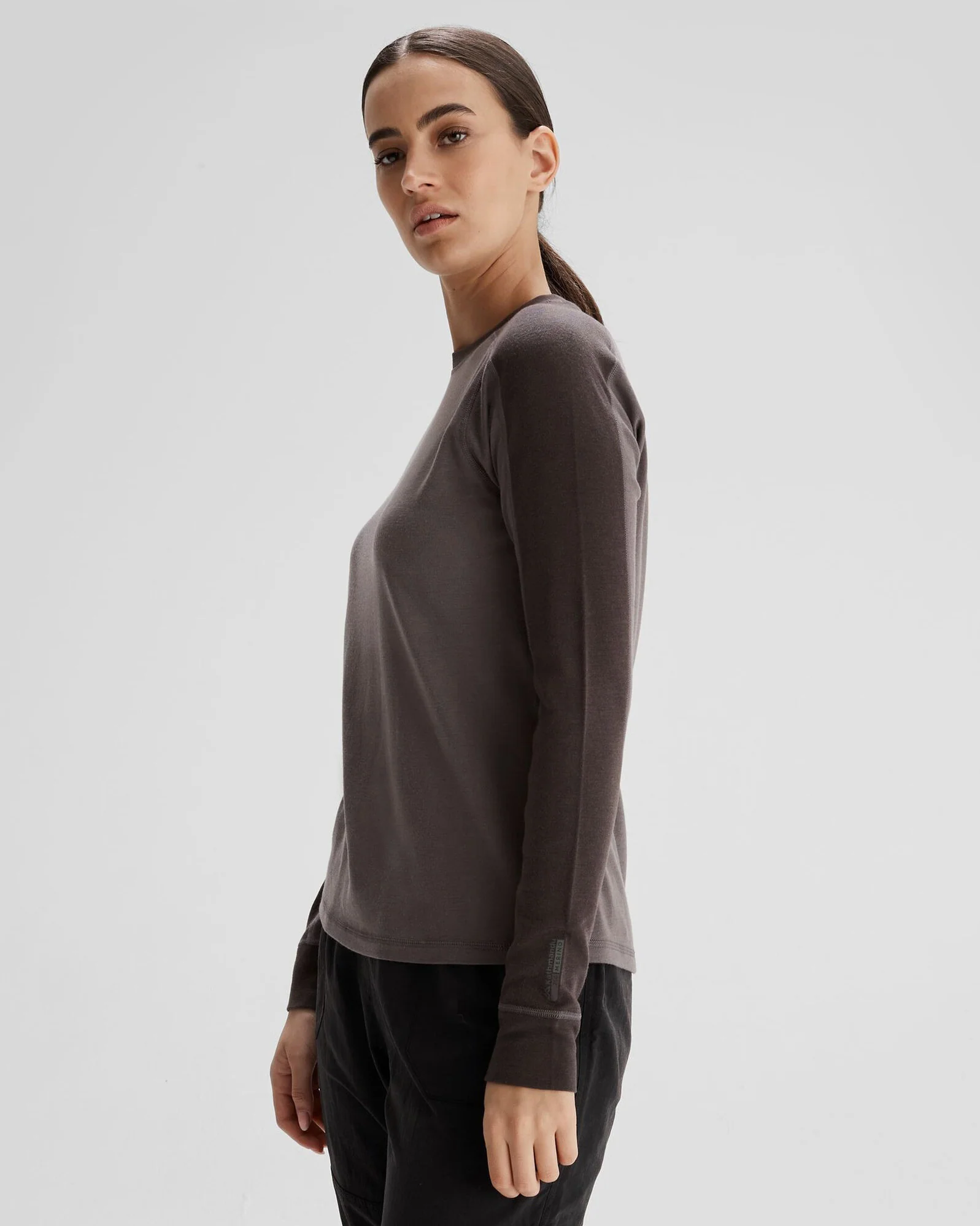 Women's K-Merino 250 Long Sleeve Top  - Light Quartz/Dark Quartz - Image 3