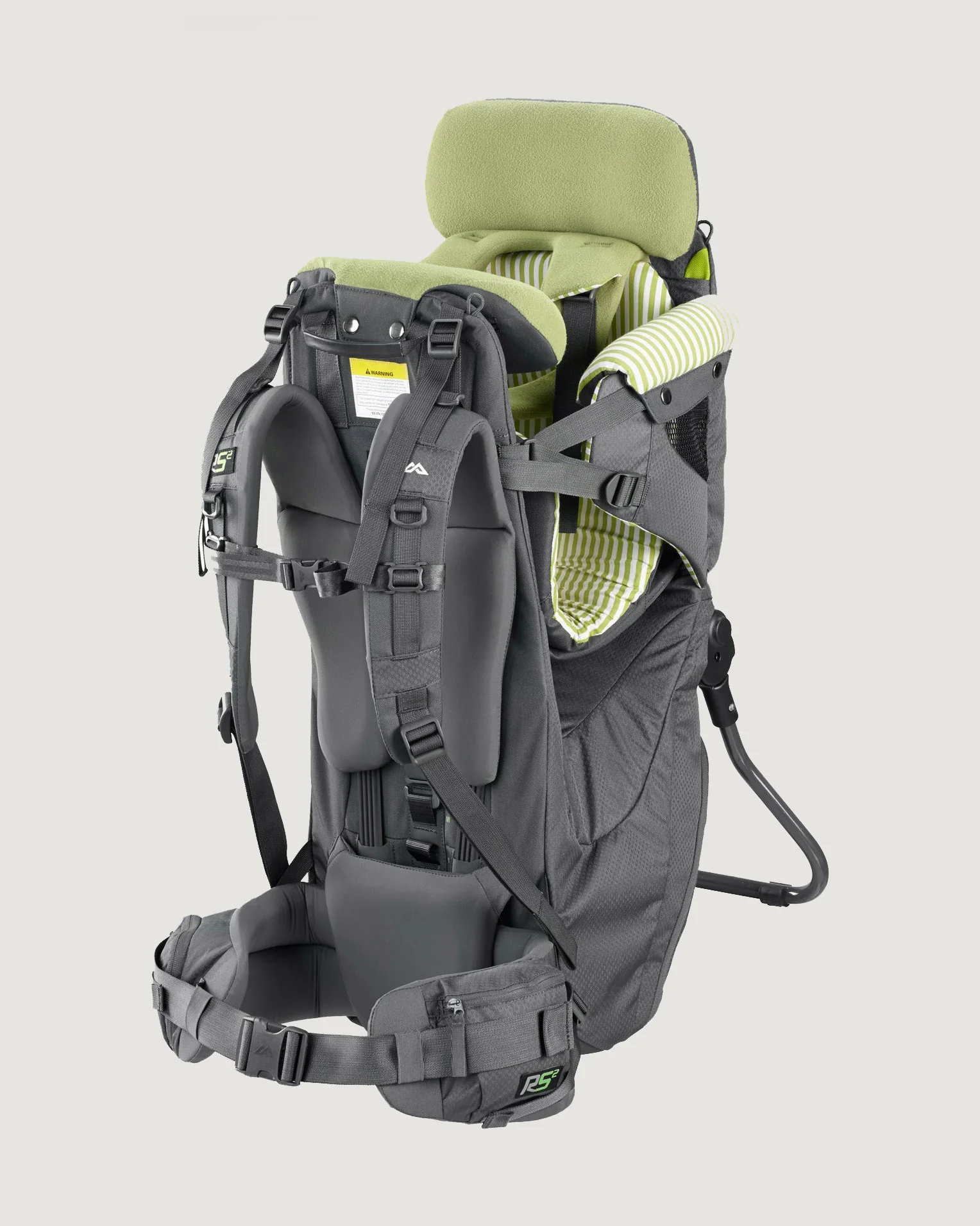 Karinjo Child Carrier - Grey/Green - Image 2