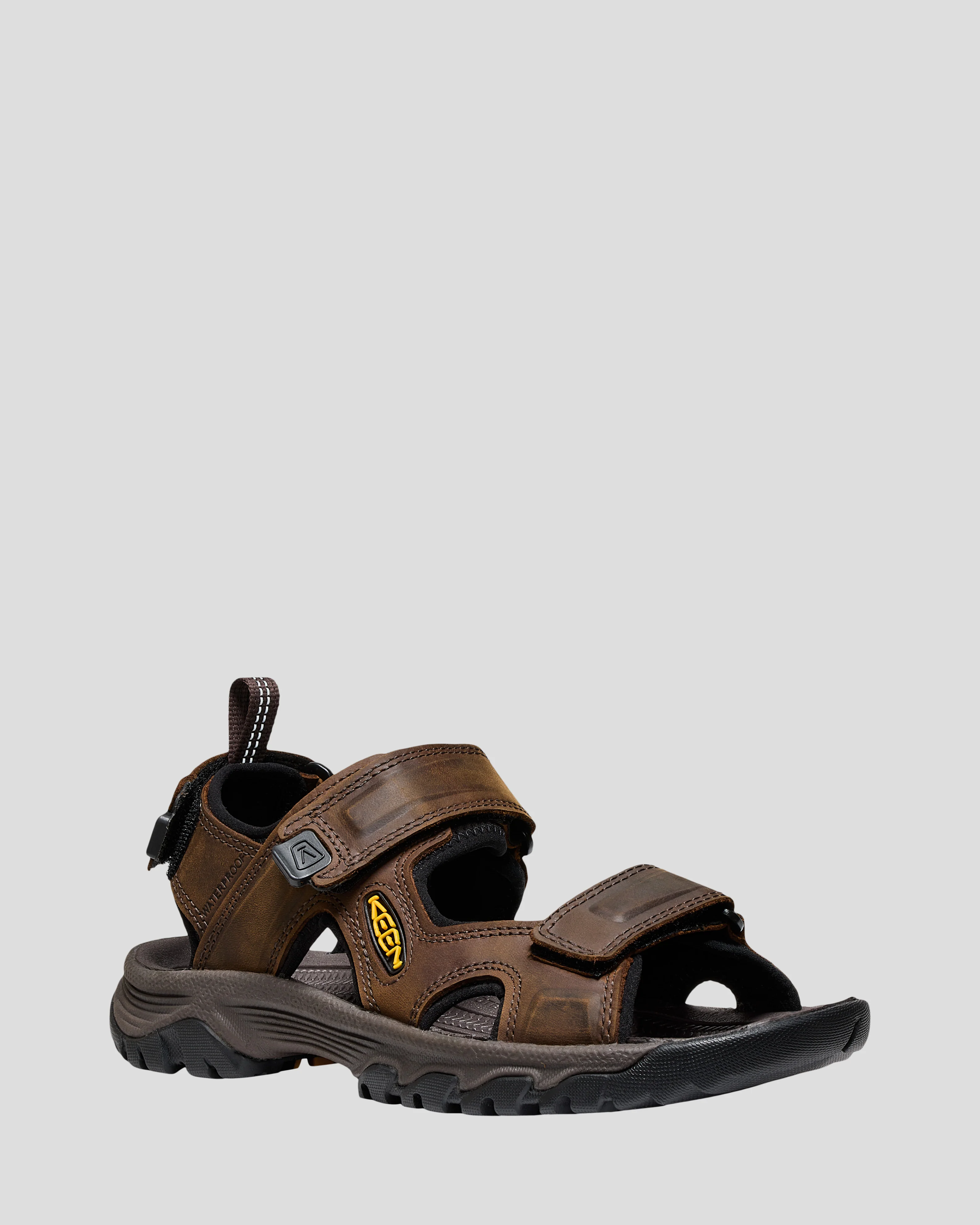Men's Keen Targhee III Sandal Shoes - Bison/Mulch - Image 2