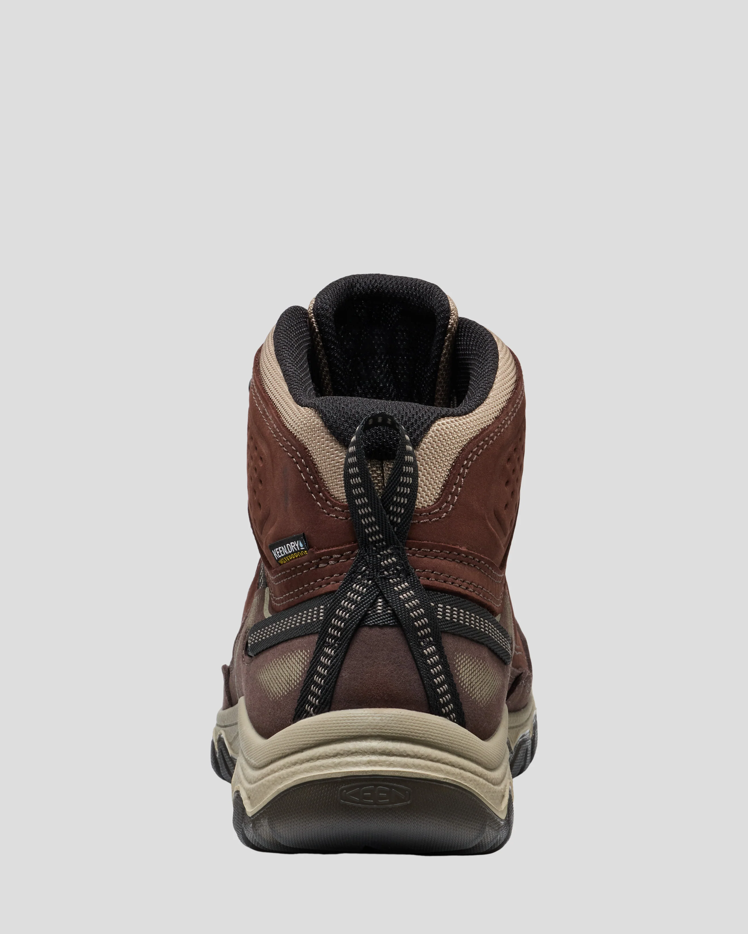 Men's Keen Targhee IV Mid Waterproof Boots - Java/Brindle - Image 6