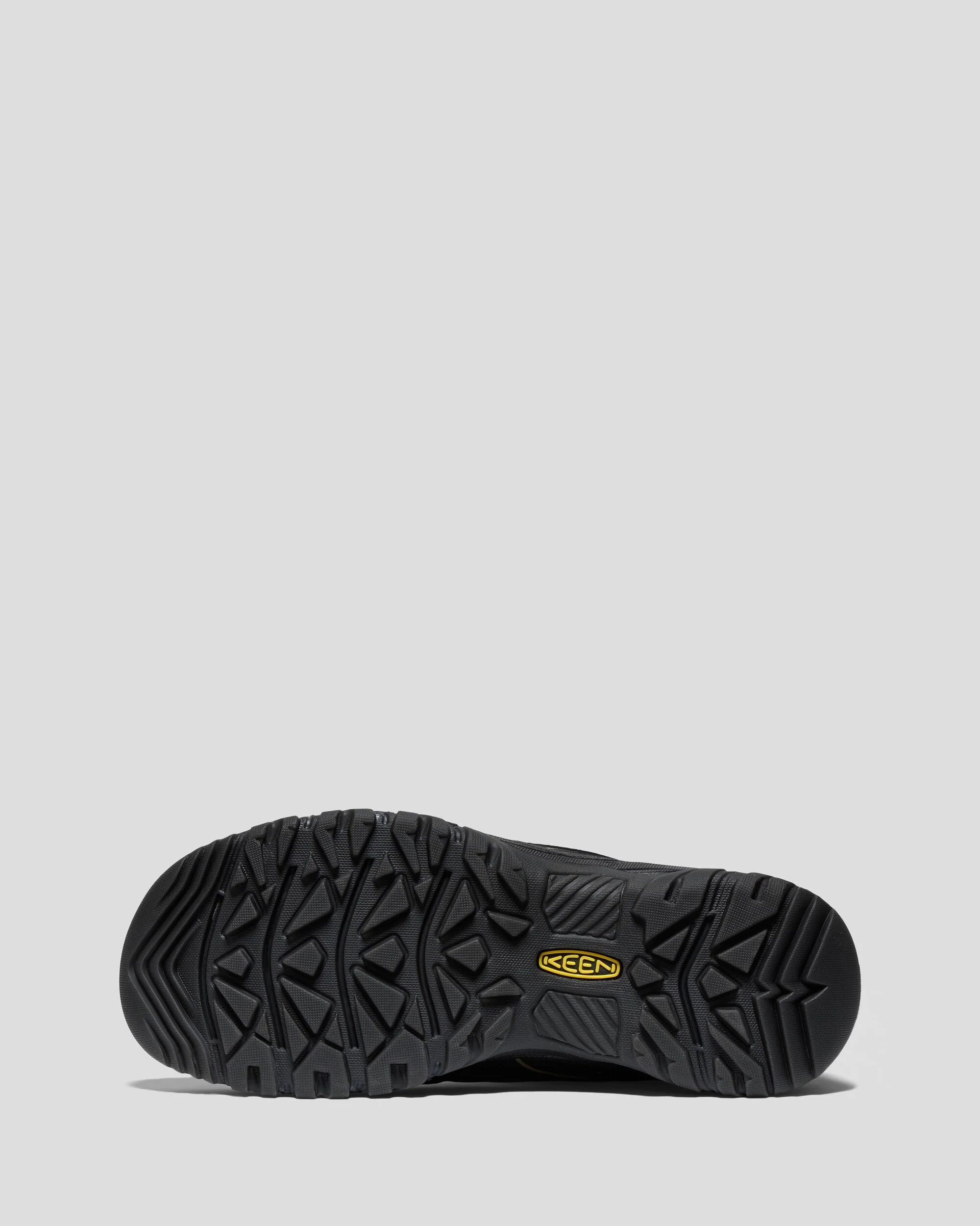 Men's Keen Targhee IV Waterproof Hiking Shoes - Black - Image 5
