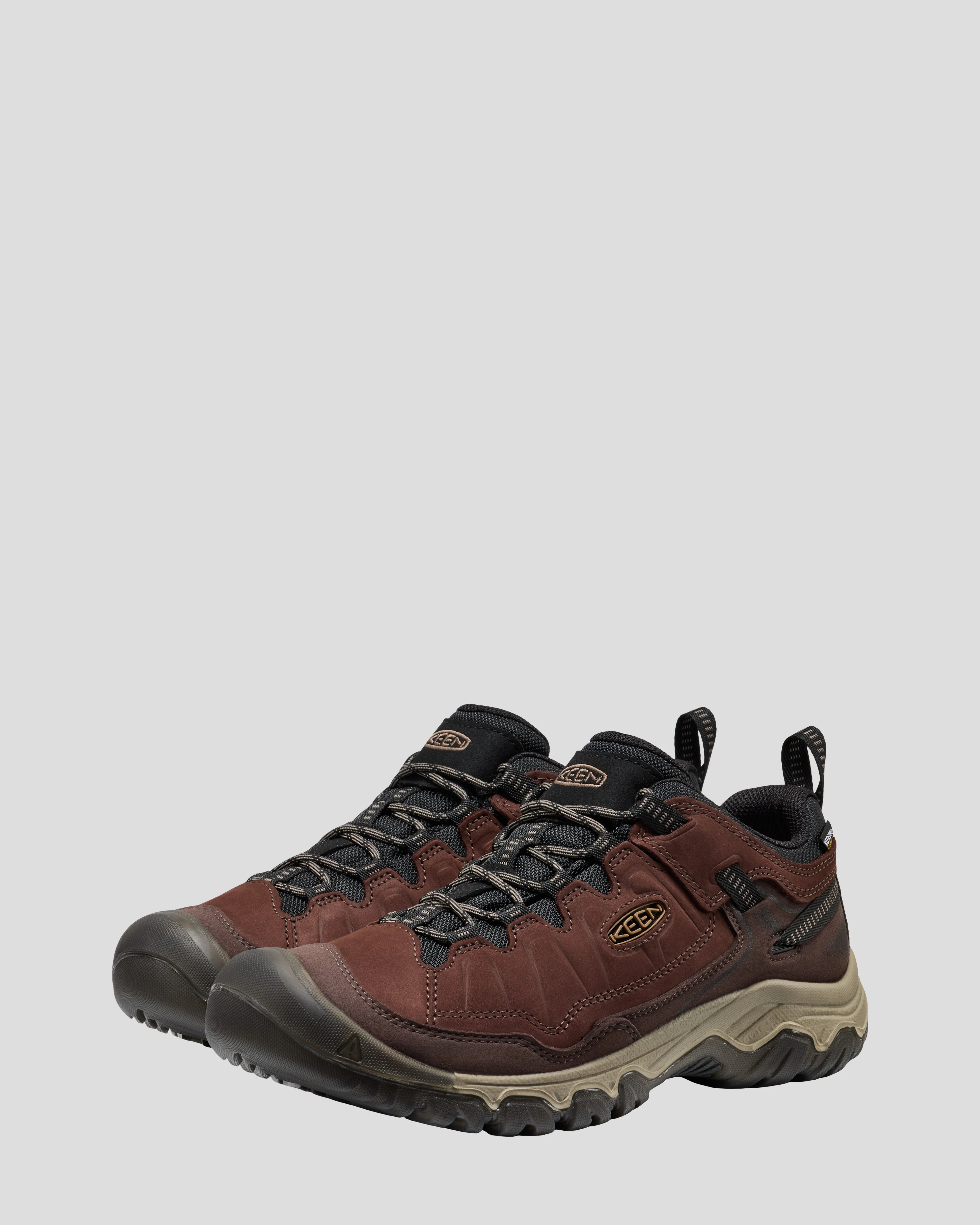 Men's Keen Targhee IV Waterproof Boots - Java/Bison - Image 4