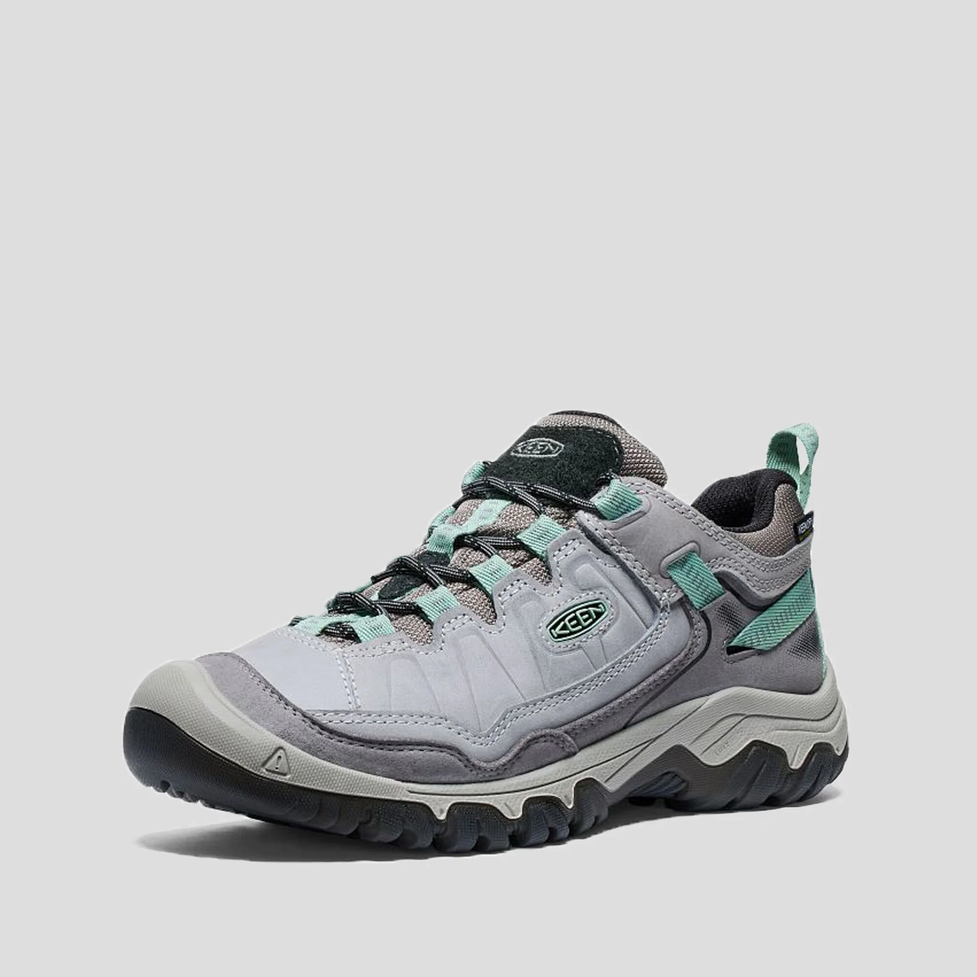 Women's Keen Targhee IV Waterproof Hiking Shoe- Alloy/Granite Green - Image 2