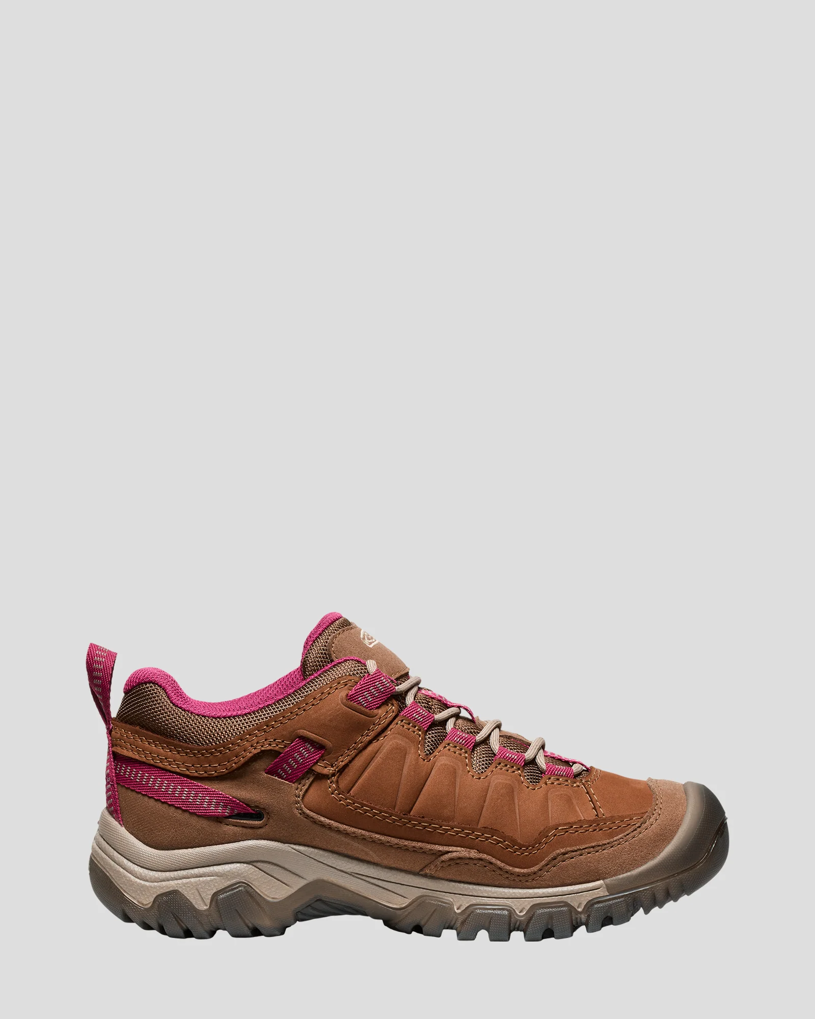 Women's Keen Targhee IV Waterproof Boots - Bison/Beaujolais - Image 3