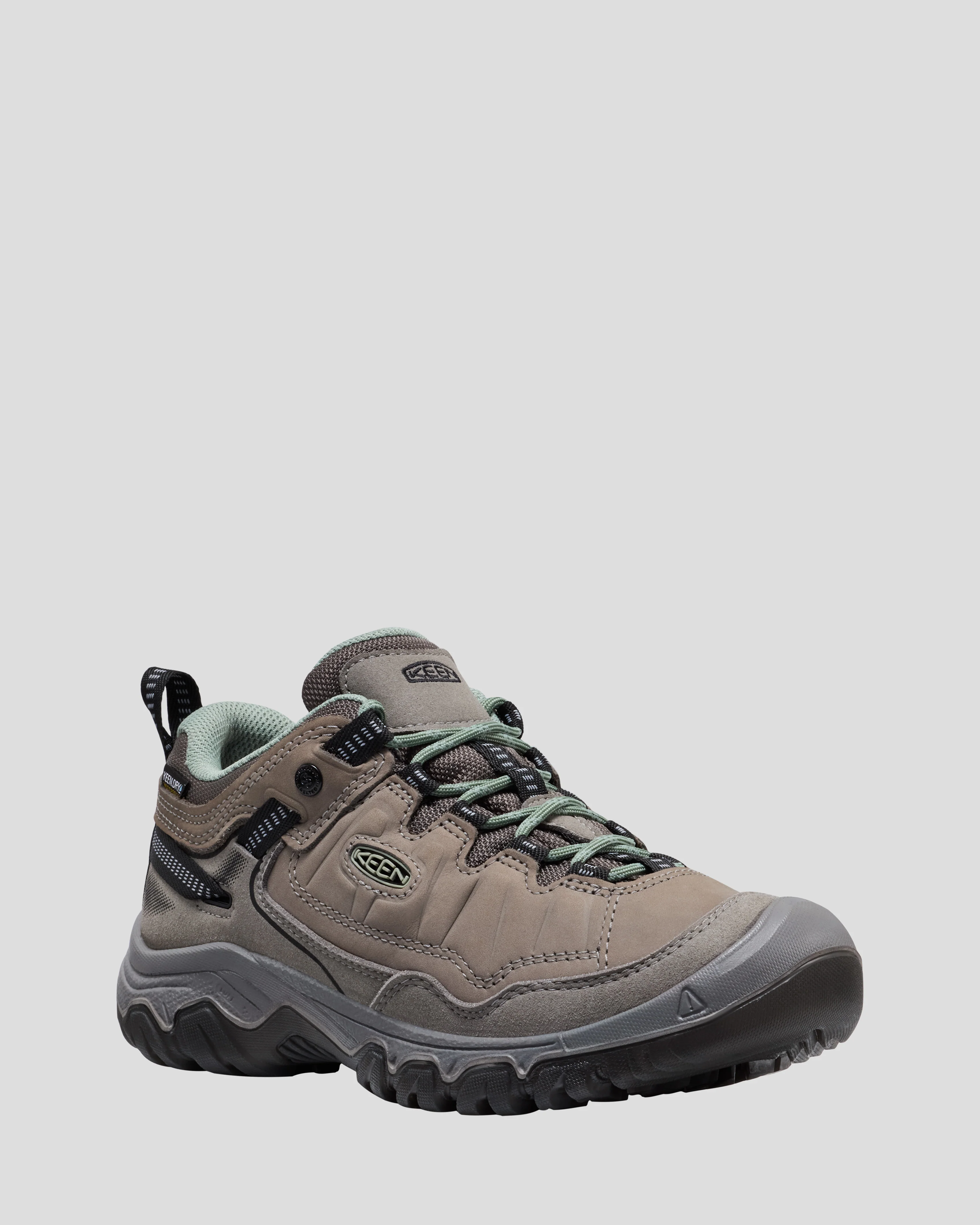 Women's Keen Targhee IV Waterproof Boots - Steel Grey/Lily Pad - Image 2