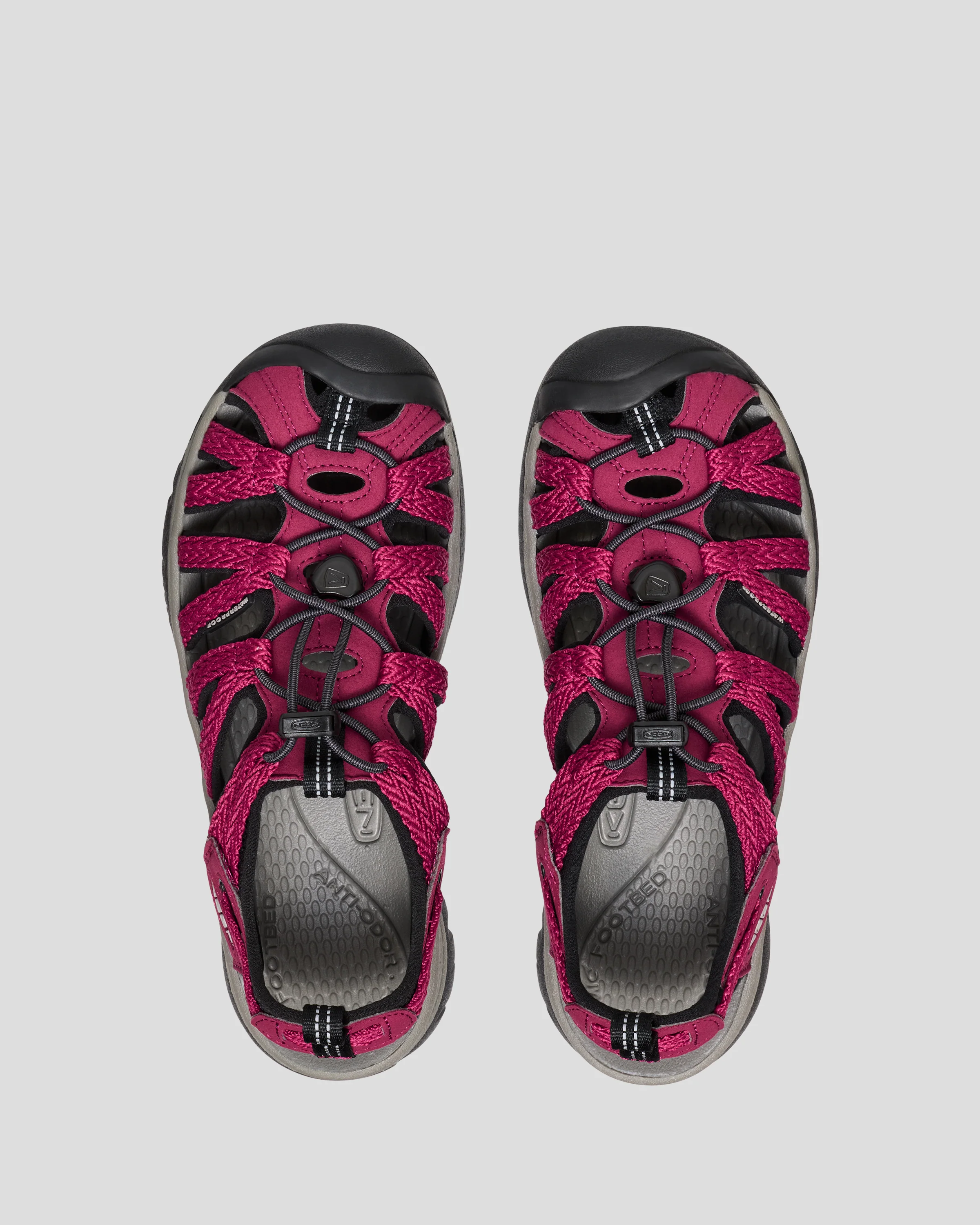 Women's Keen Whisper Sandals - Beajolais/Black - Image 3