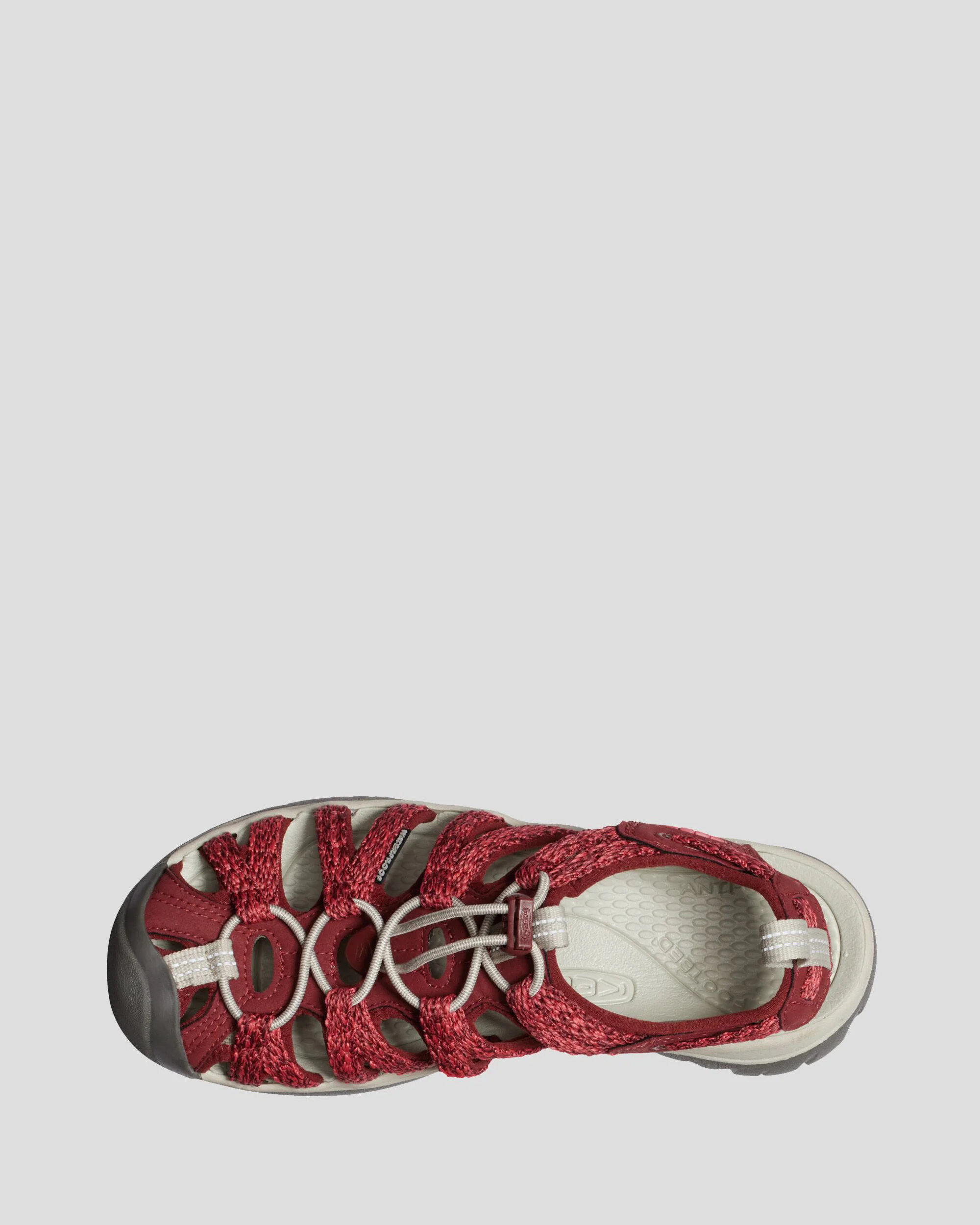 Women's Keen Whisper Sandals - Cayenne/Fired Brick - Image 3