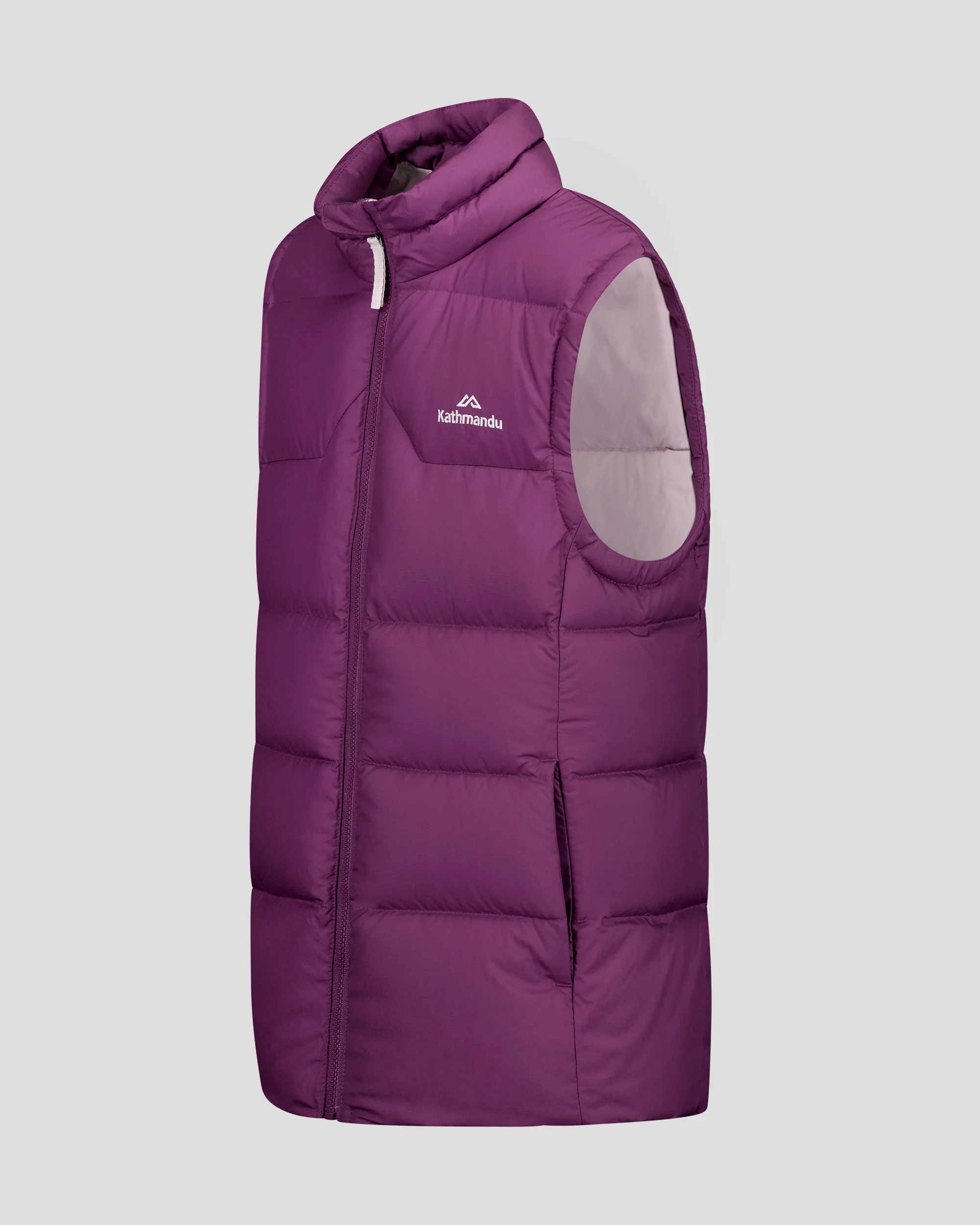 Kids' Epiq Down Vest - Berry - Image 2