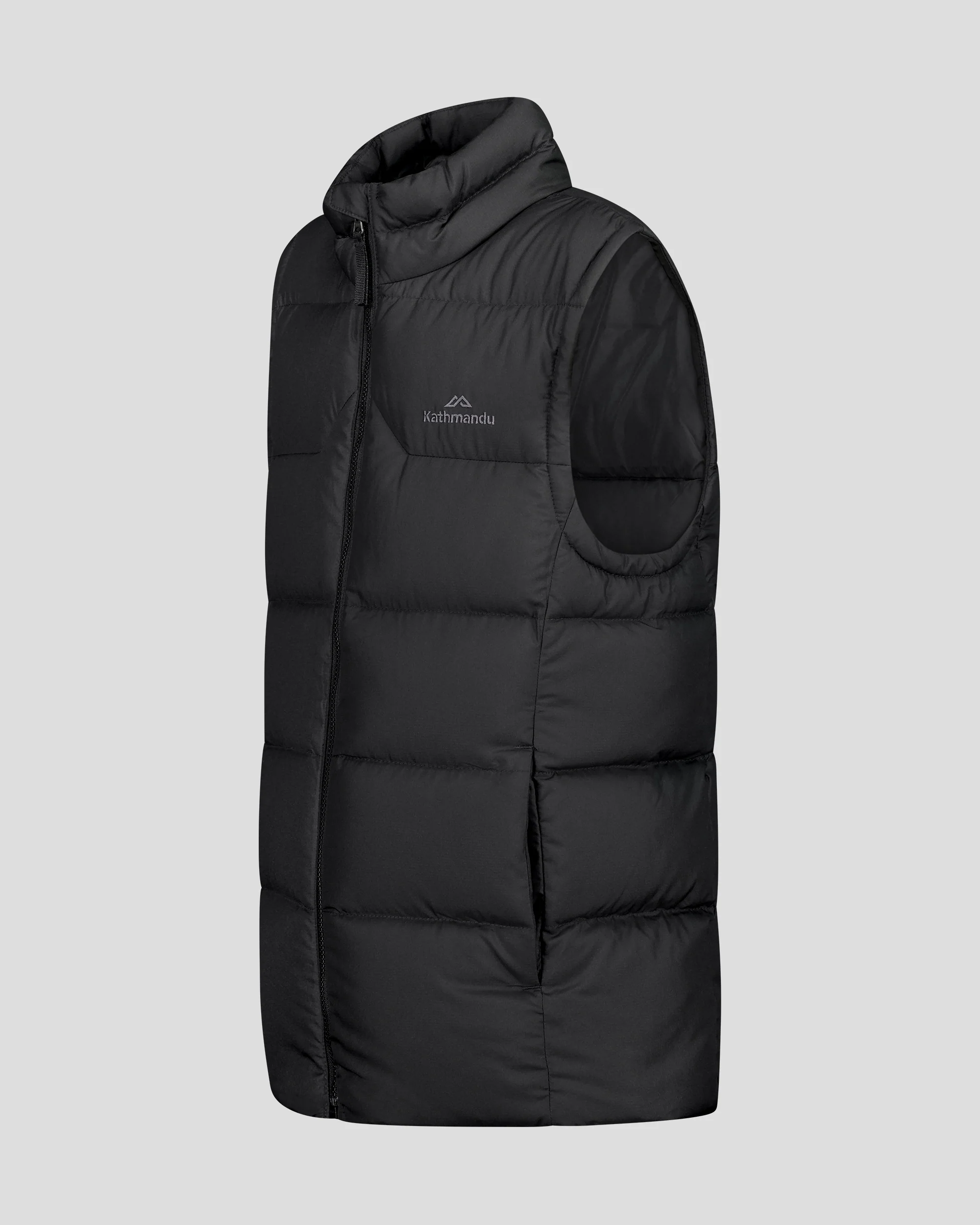 Kids' Epiq Down Vest - Black Stingray - Image 4