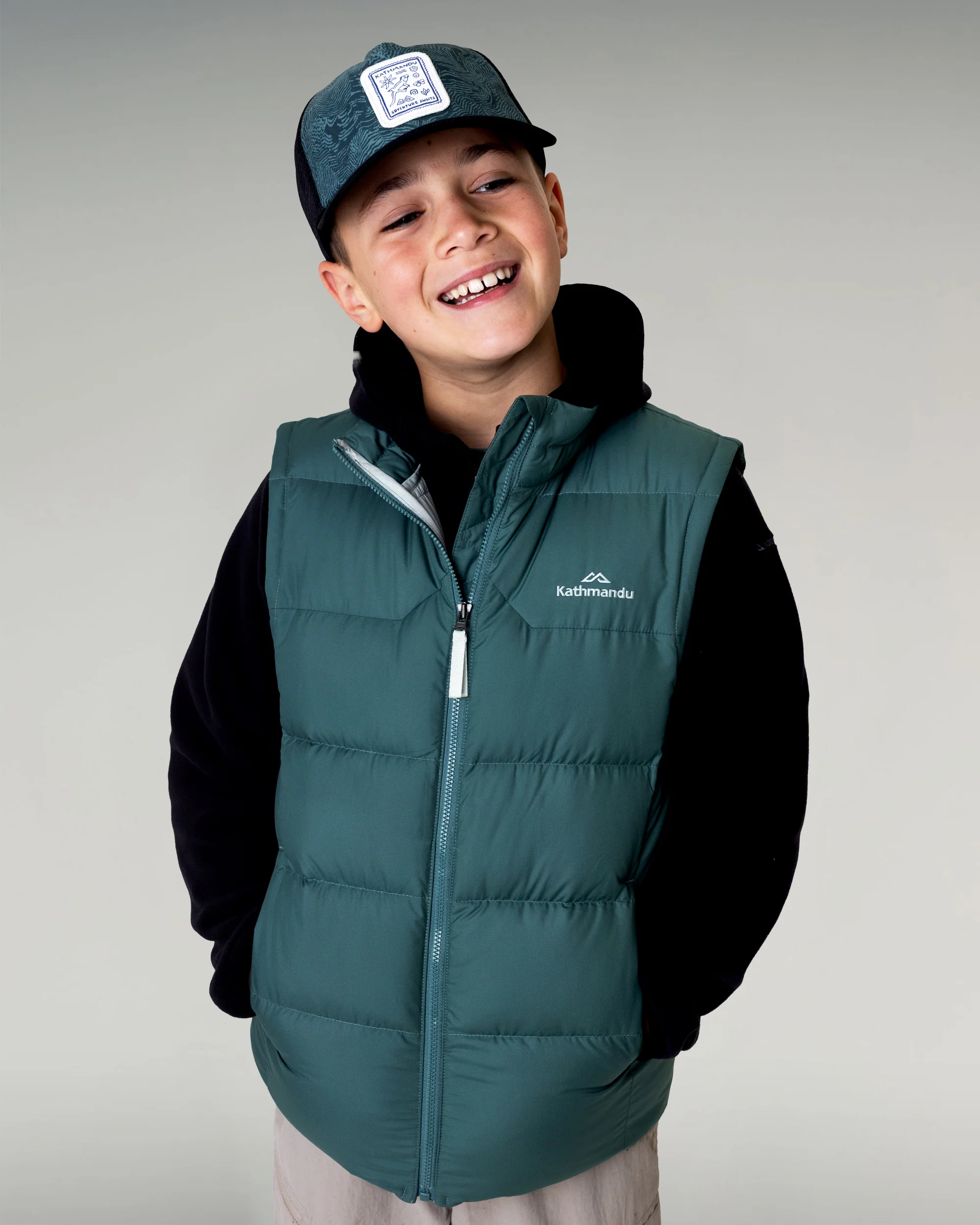 Kids' Epiq Down Vest - Light Forest