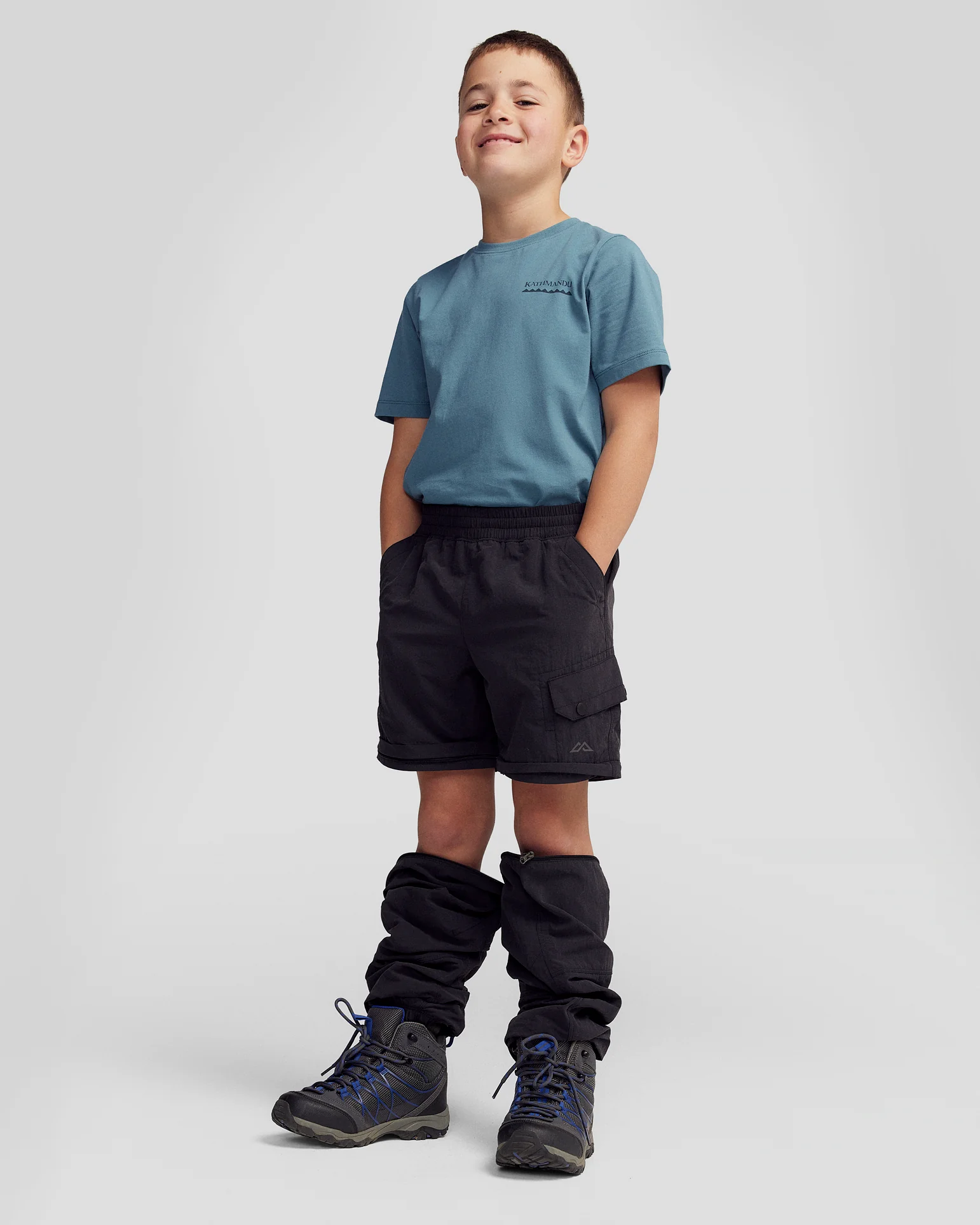 Kids’ EVRY - Day Convertible Pants - Black - Image 5