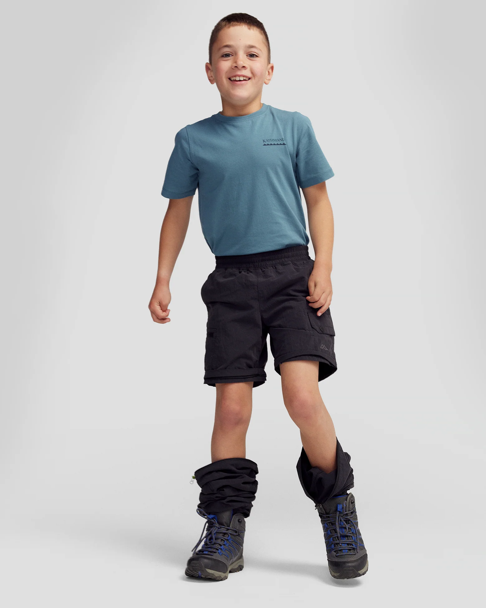 Kids’ EVRY - Day Convertible Pants - Black - Image 7