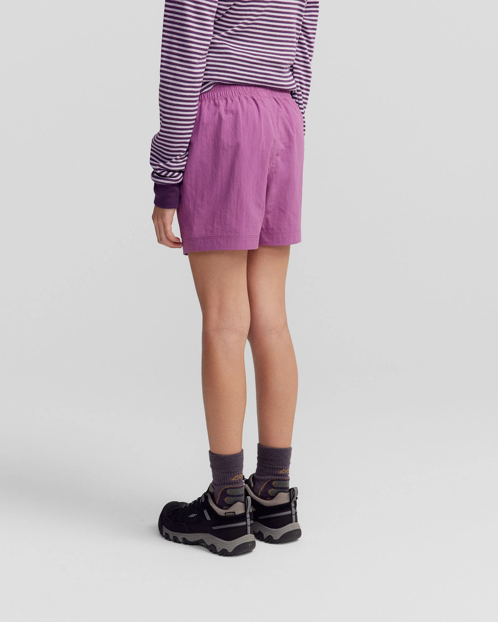 Kids’ EVRY-Day Shorts  -  Washed Berry - Image 4