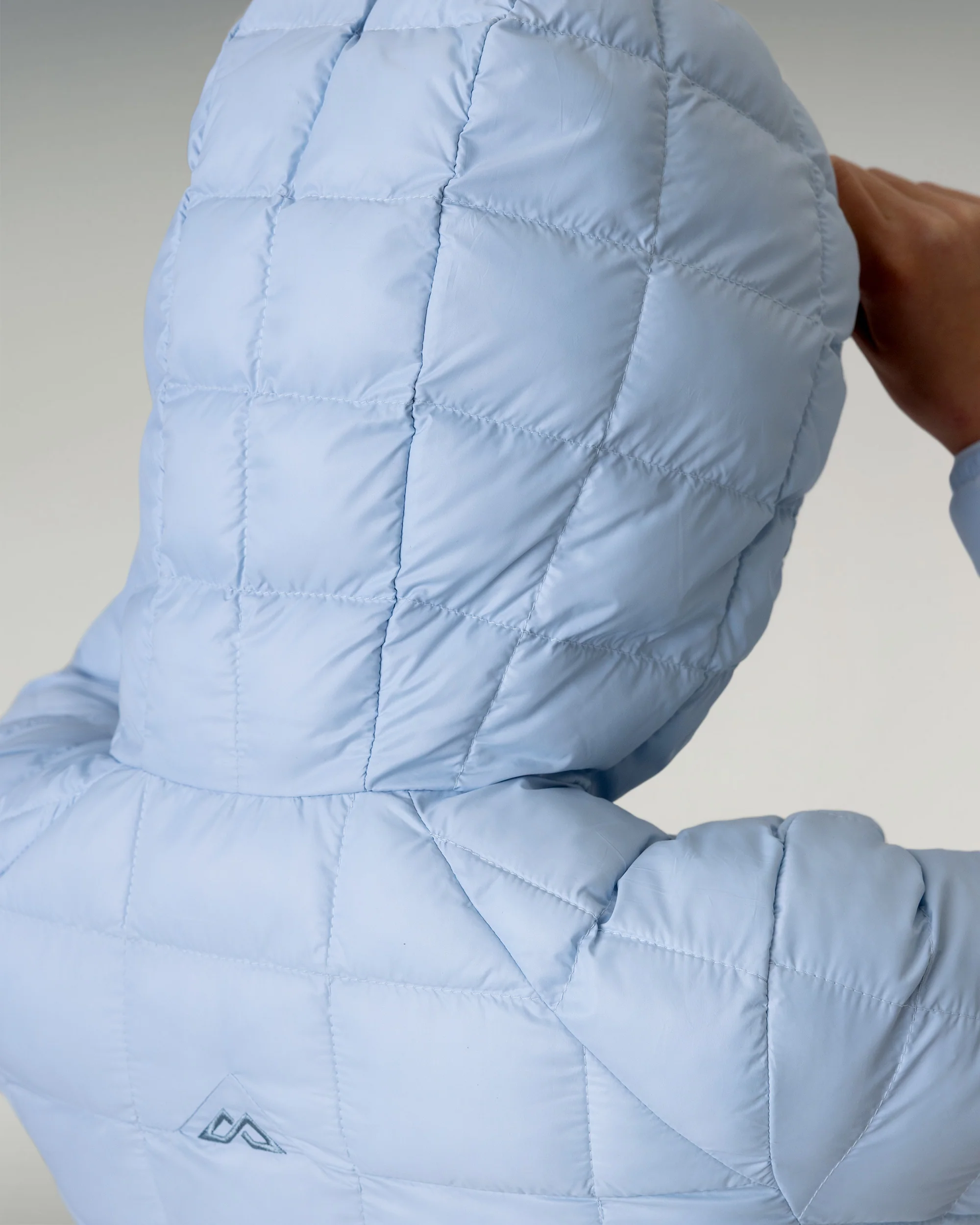 Kids' Heli Insulated Hooded Jacket - Bluebird - Image 9