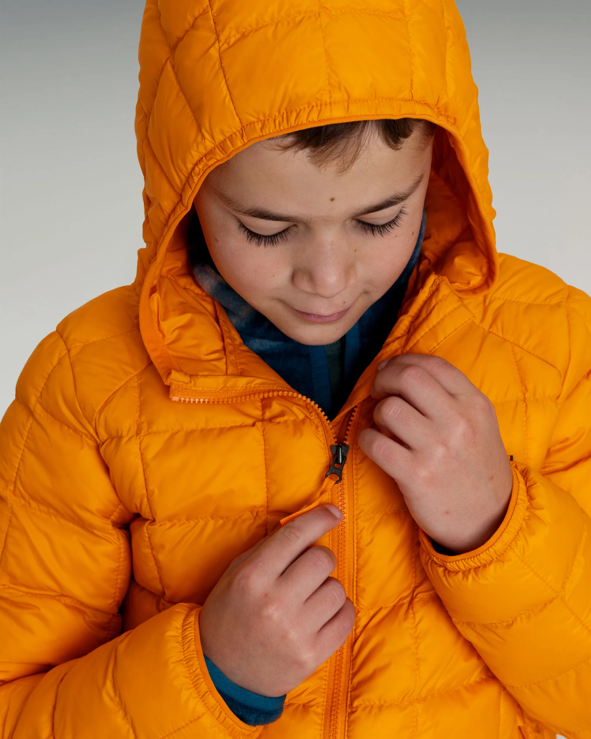 Kids' Heli Insulated Hooded Jacket - Magma - Image 9