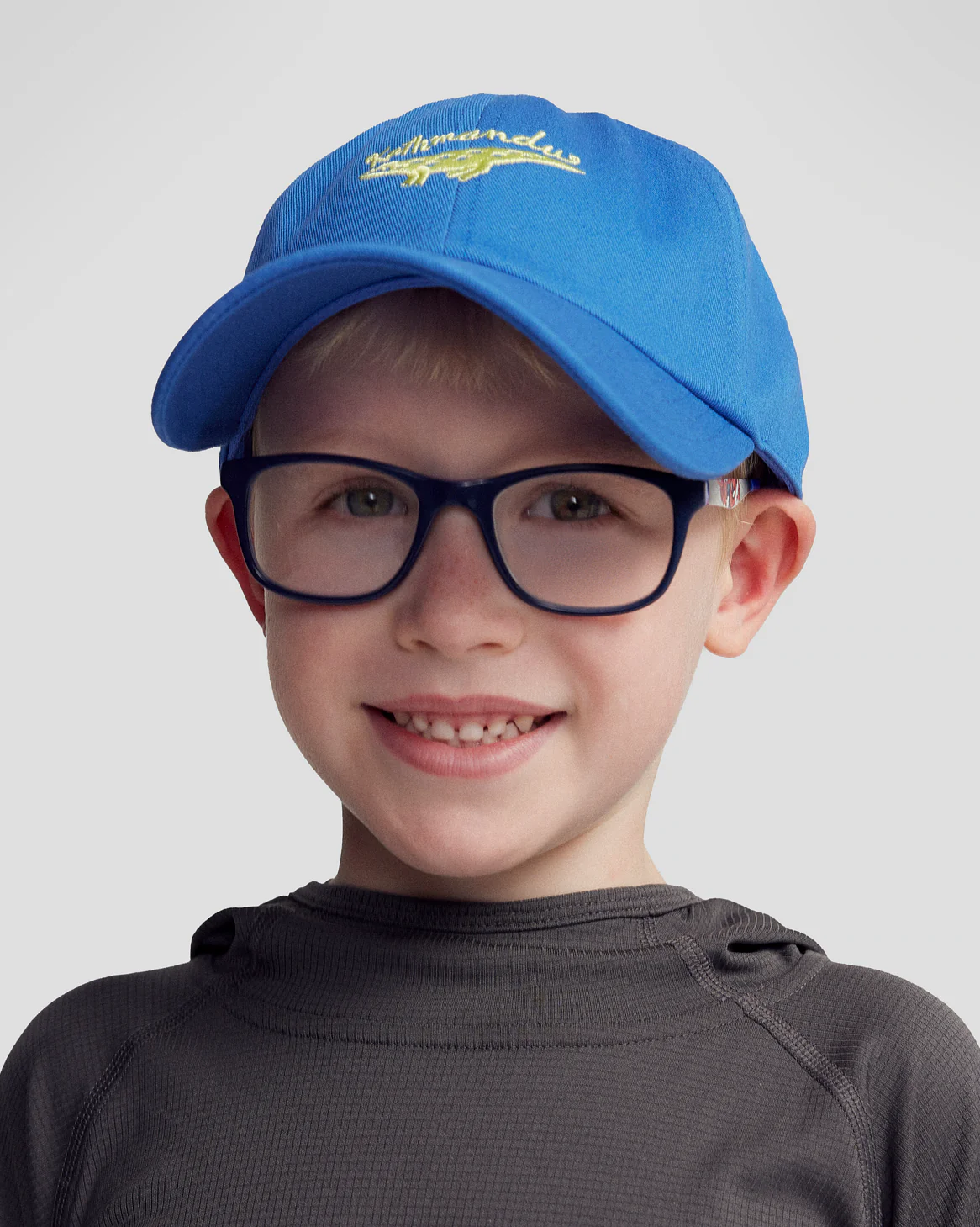Kids’ Heritage Lizard Cap - Dark Peri - Image 3